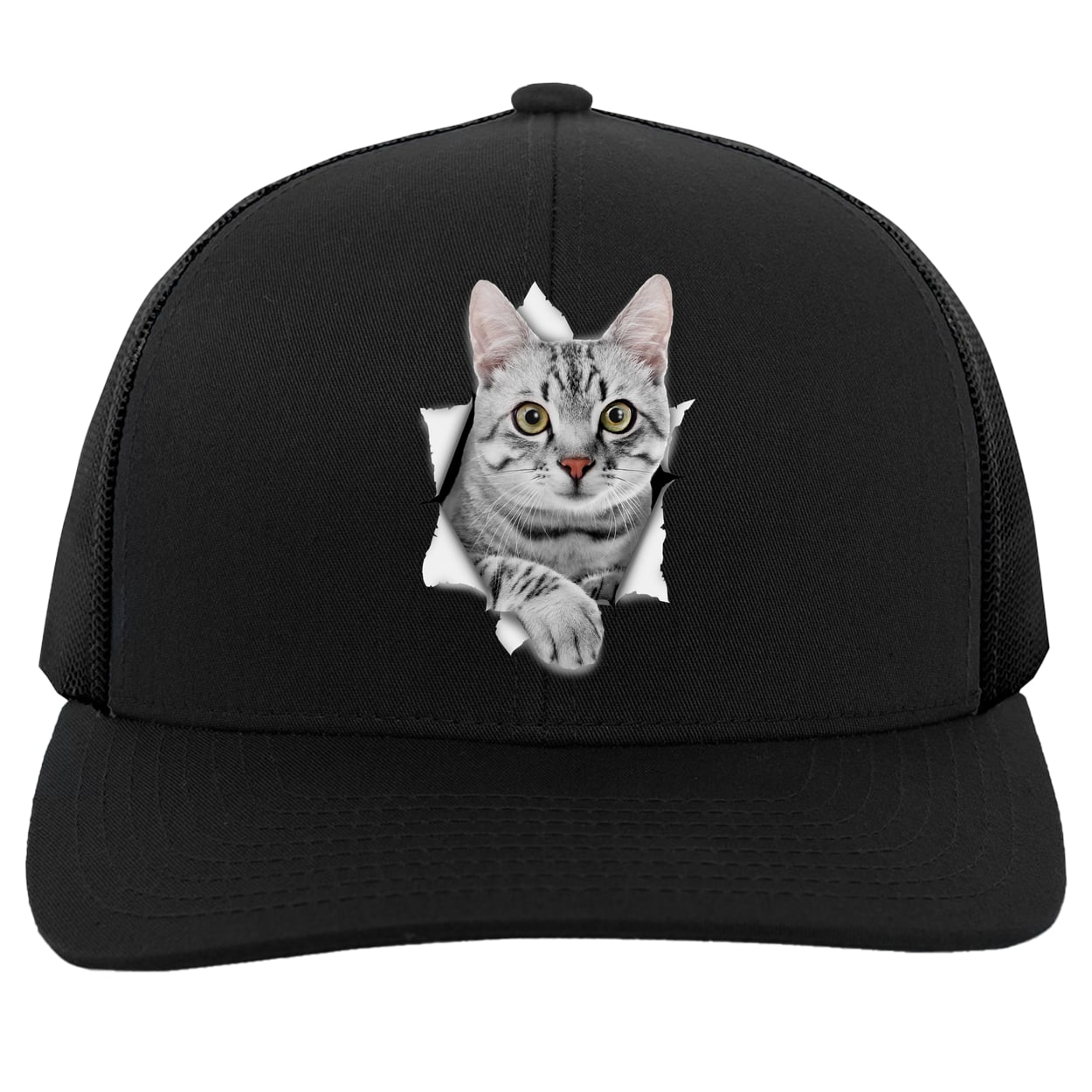 104C Trucker Snap Back - Black