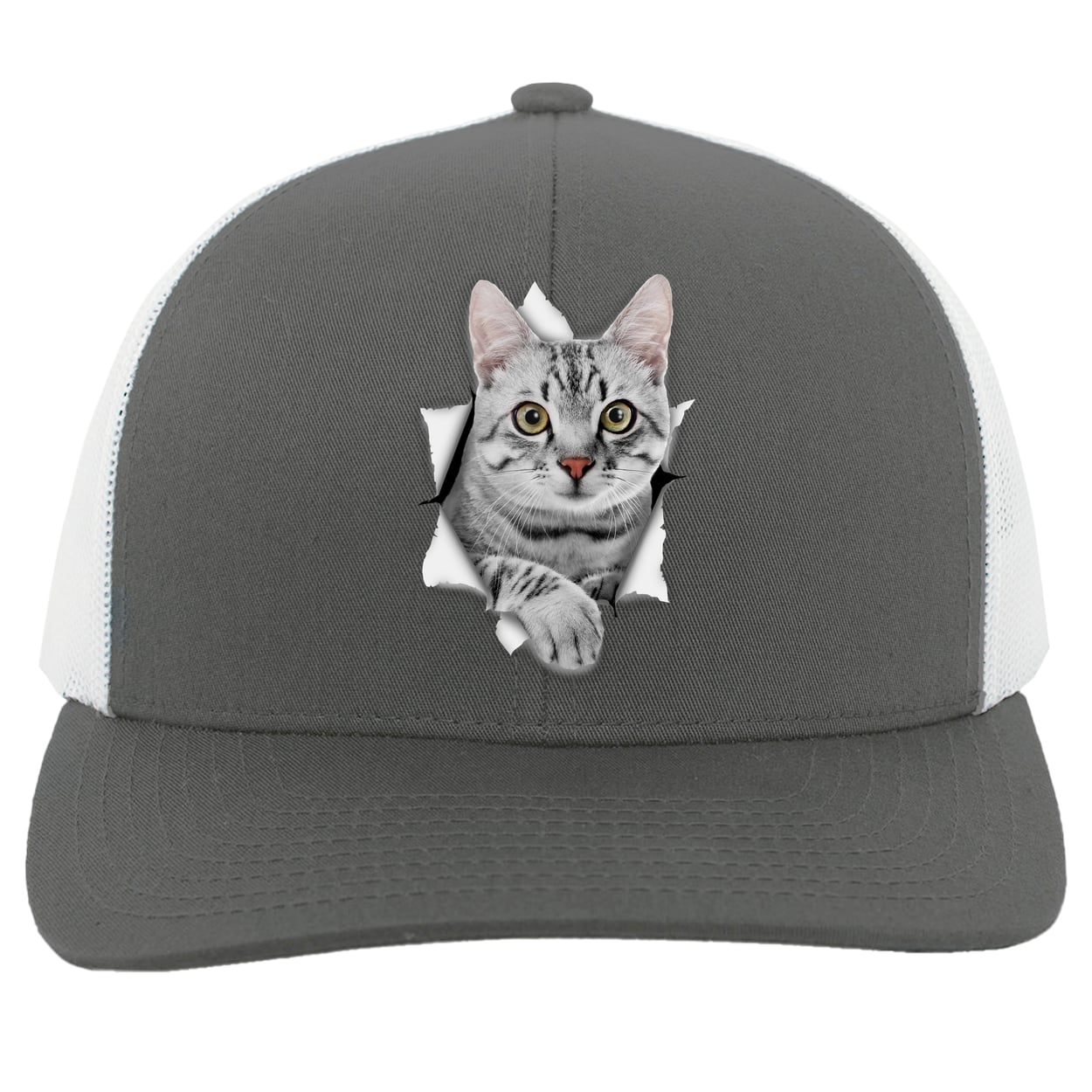 104C Trucker Snap Back - Graphite/White