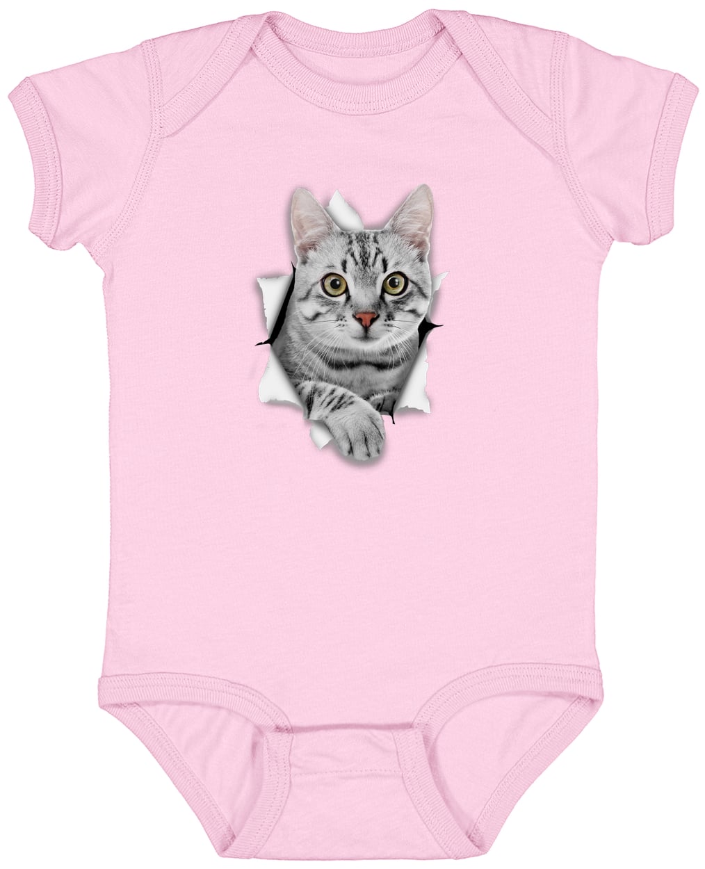 4424 Infant Fine Jersey Bodysuit - Pink