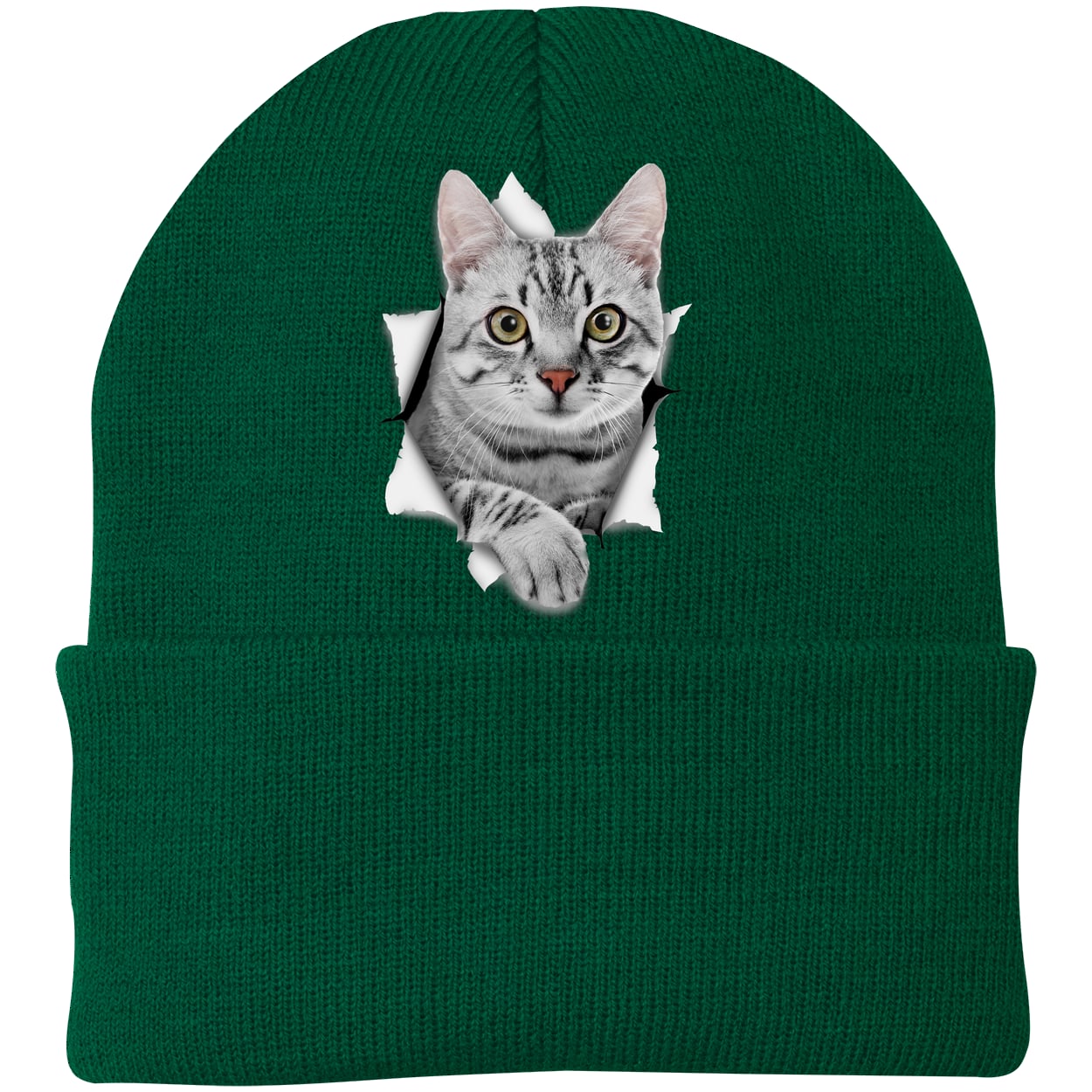 CP90 Port & Company Knit Beanie - Athletic Green