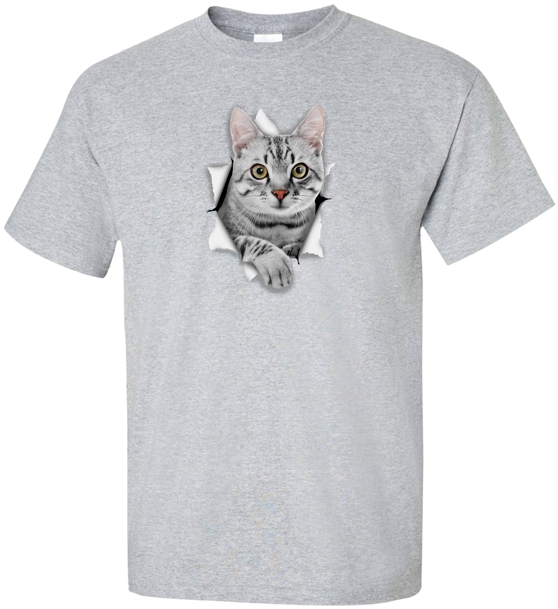 G200T Gildan Mens Tall Ultra Cotton Tee - Sport Grey