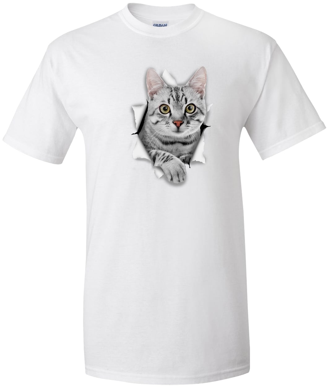 G200T Gildan Mens Tall Ultra Cotton Tee - White