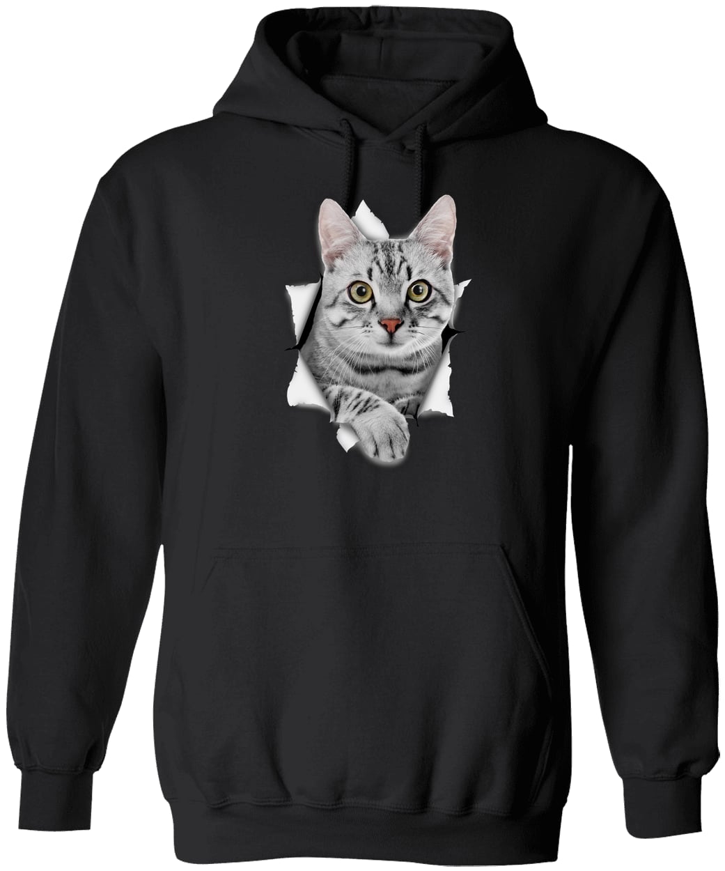 G185 Gildan Pullover Hoodie - Black
