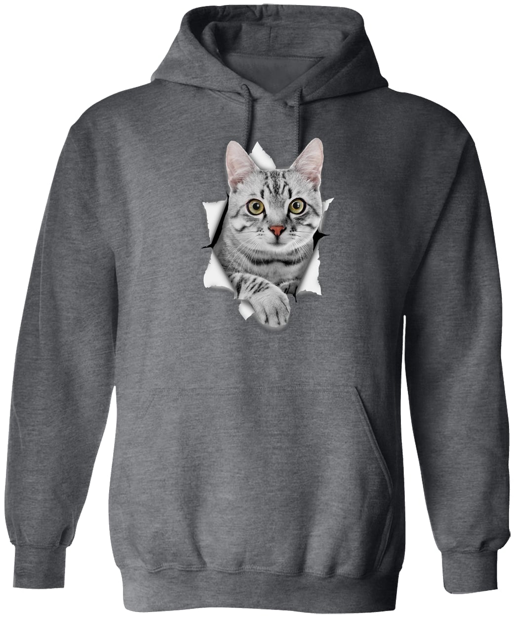 G185 Gildan Pullover Hoodie - Dark Heather