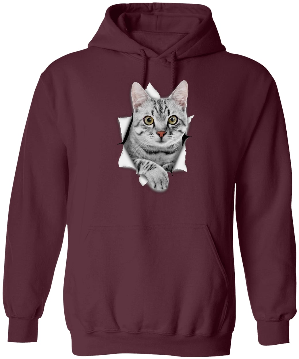 G185 Gildan Pullover Hoodie - Maroon