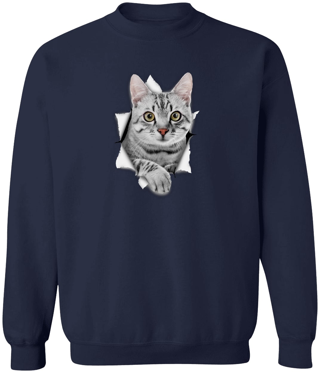 G180 Gildan Crewneck Pullover Sweatshirt - Navy