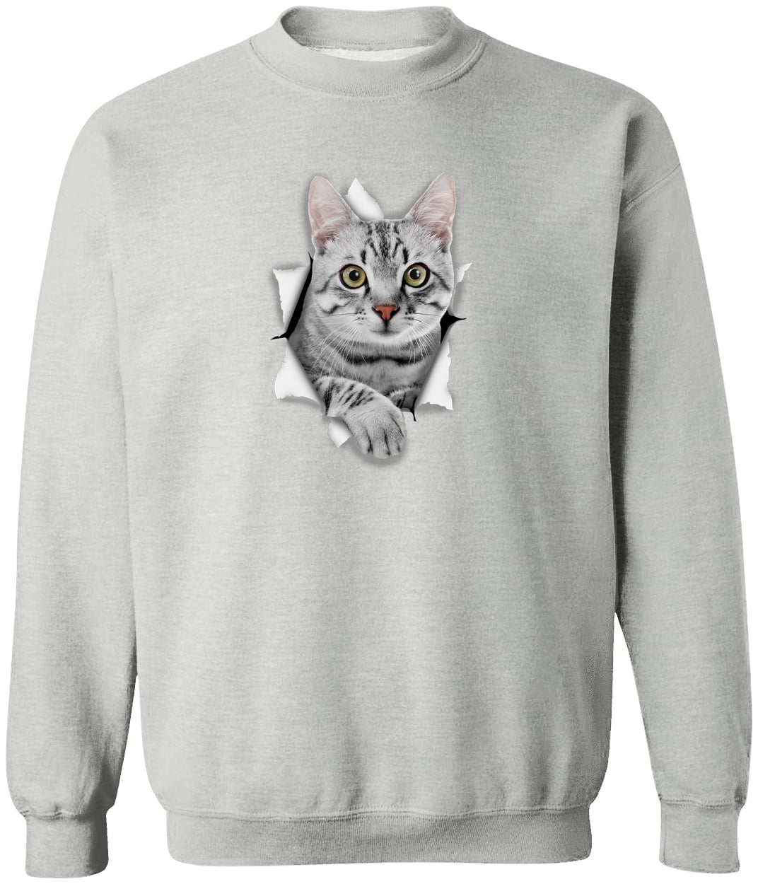 G180 Gildan Crewneck Pullover Sweatshirt - Sport Grey