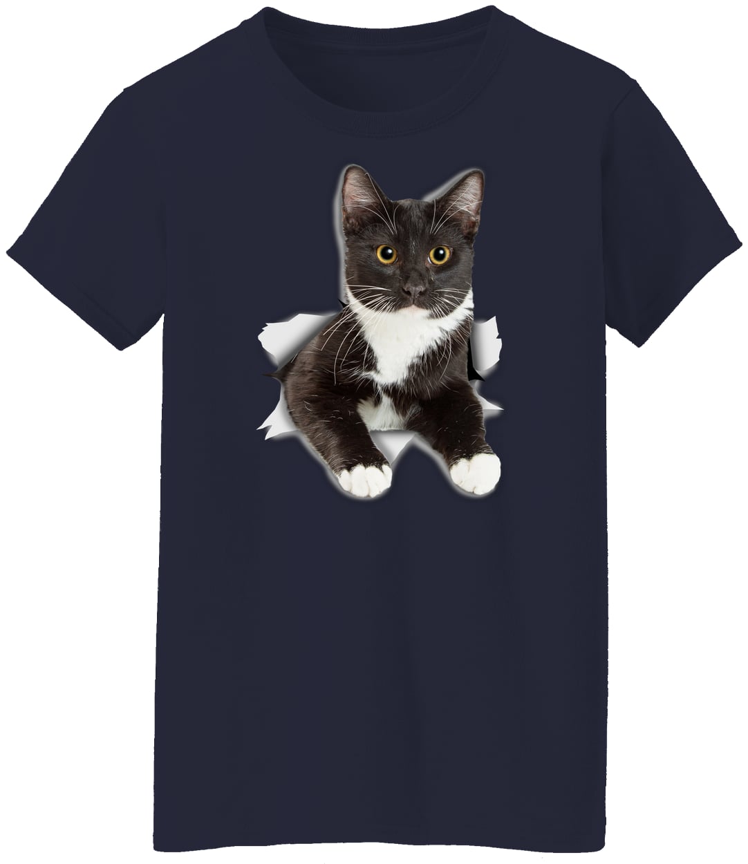 G500L Ladies' 5.3 oz. T-Shirt - Navy