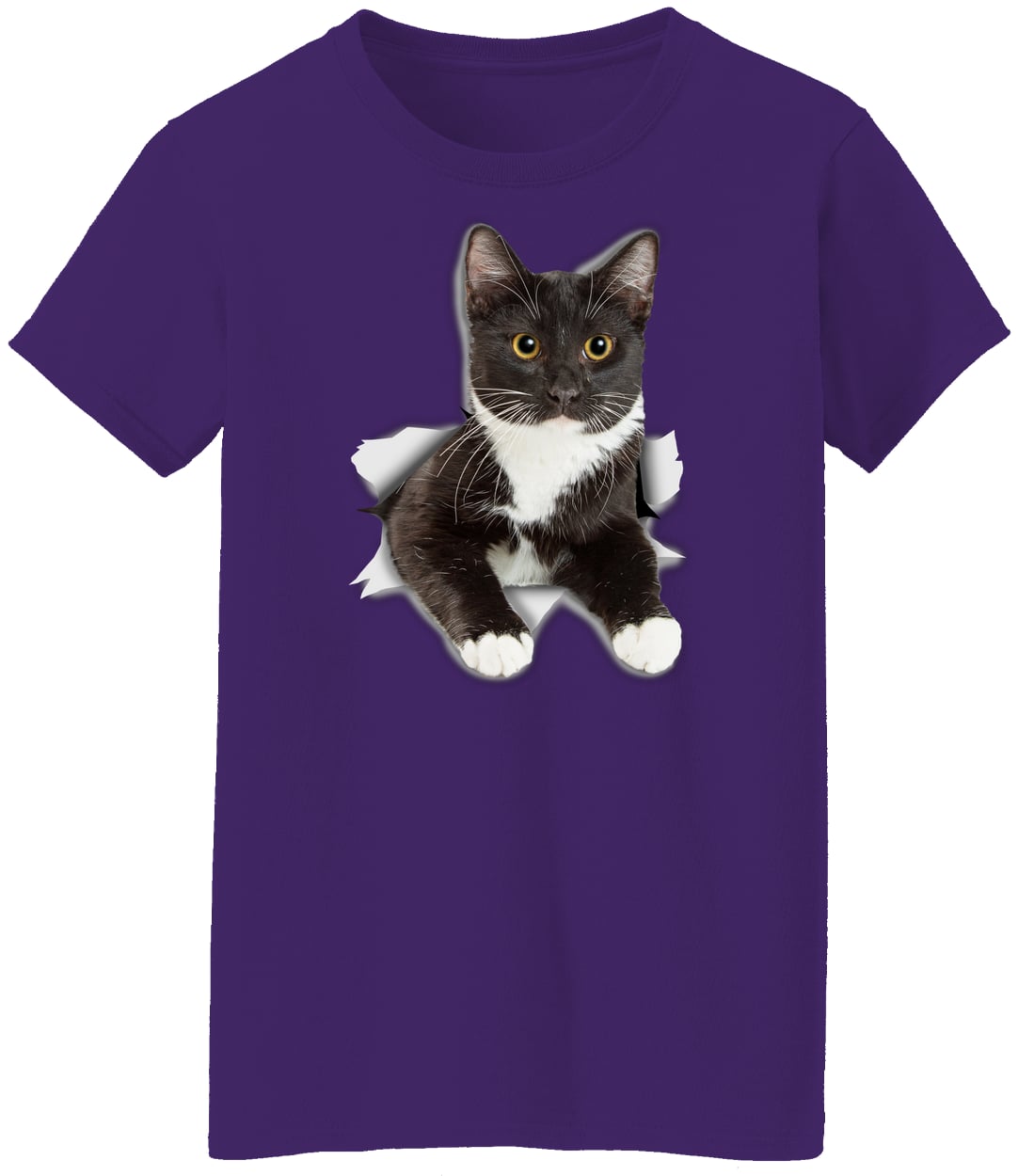 G500L Ladies' 5.3 oz. T-Shirt - Purple