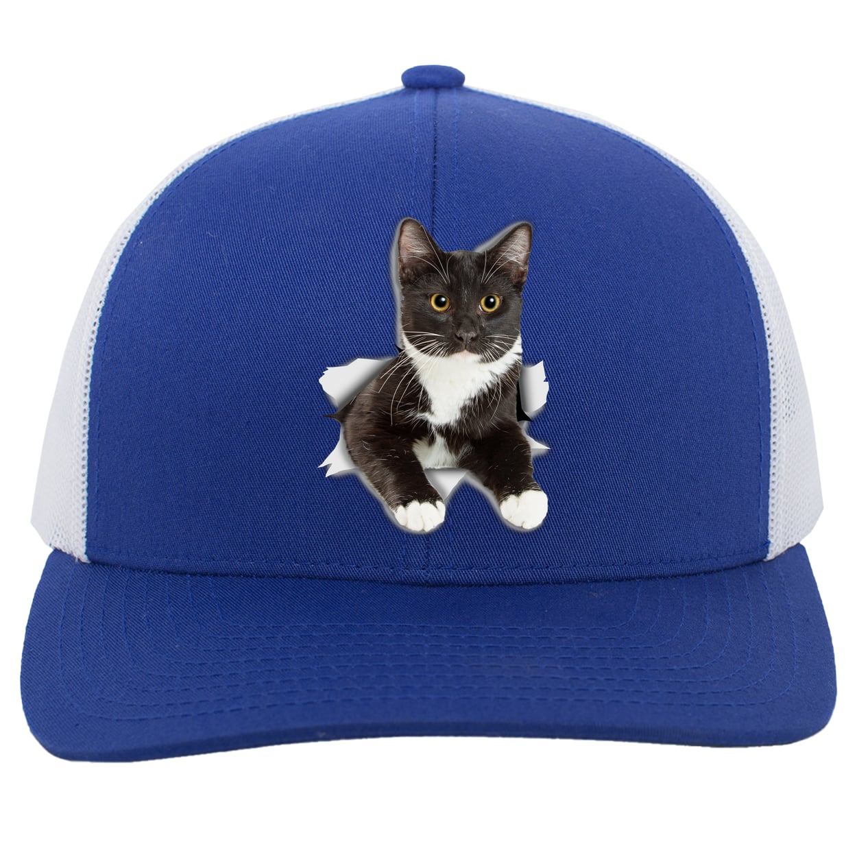 104C Trucker Snap Back - Royal/White
