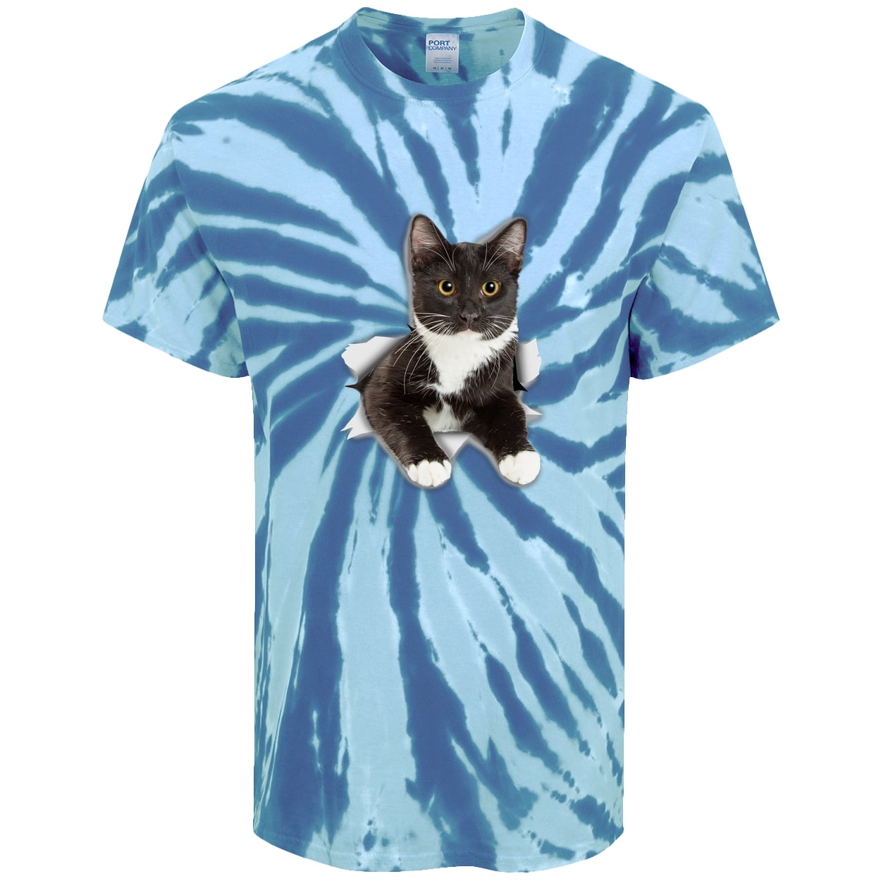 PC147 Port & Company Tie-Dye Tee - Royal