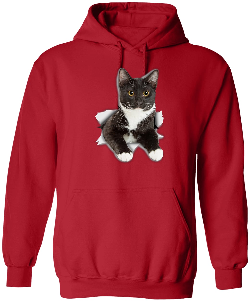 G185 Gildan Pullover Hoodie - Red
