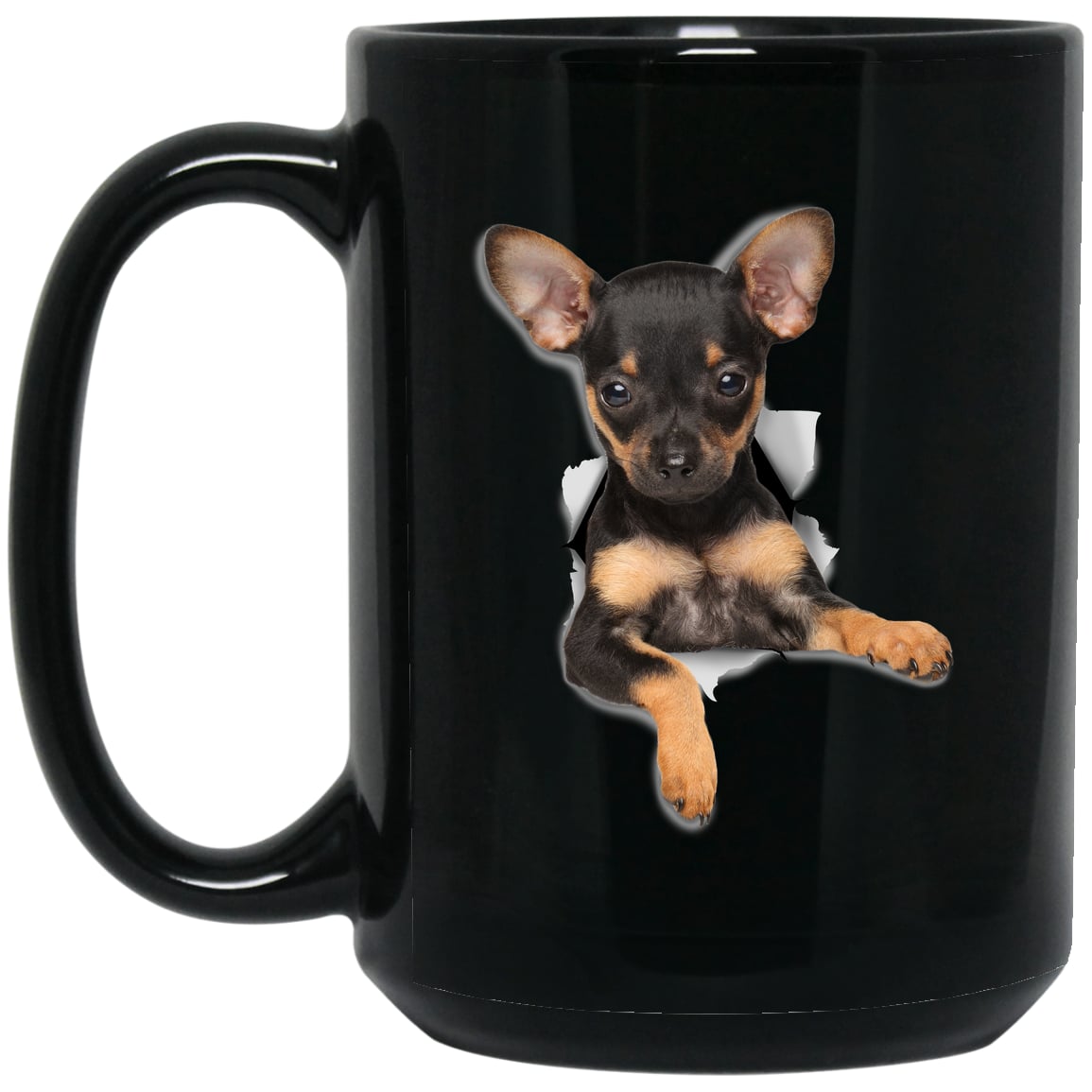 BM15OZ 15oz Black Mug Design Preview
