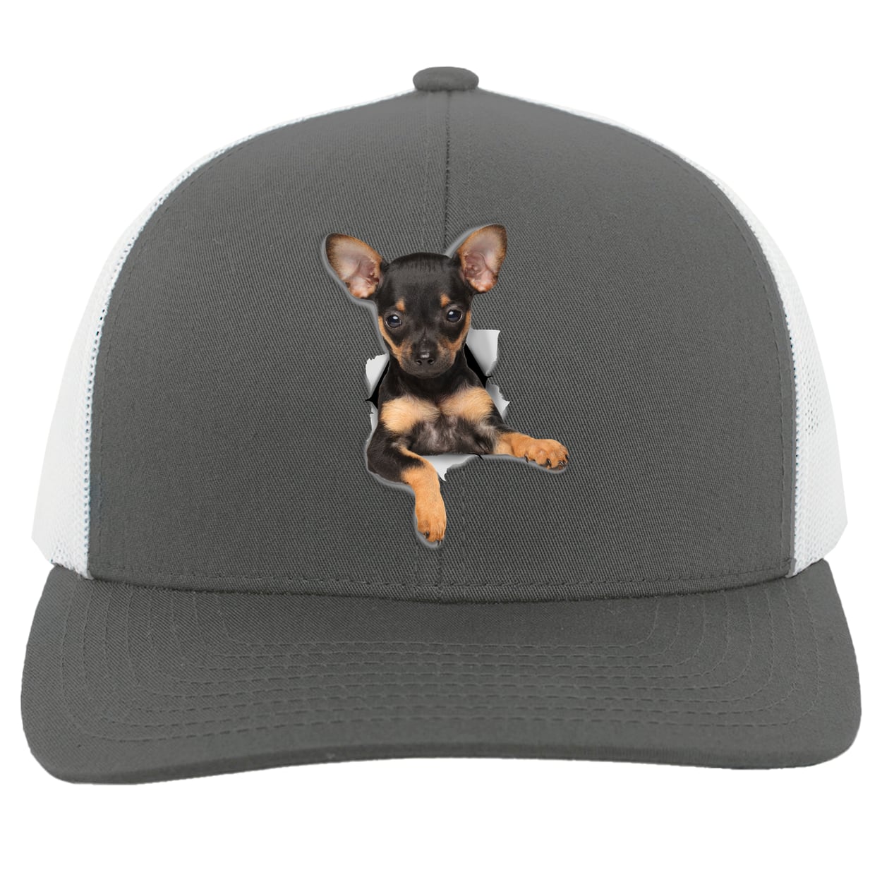 104C Trucker Snap Back - Graphite/White