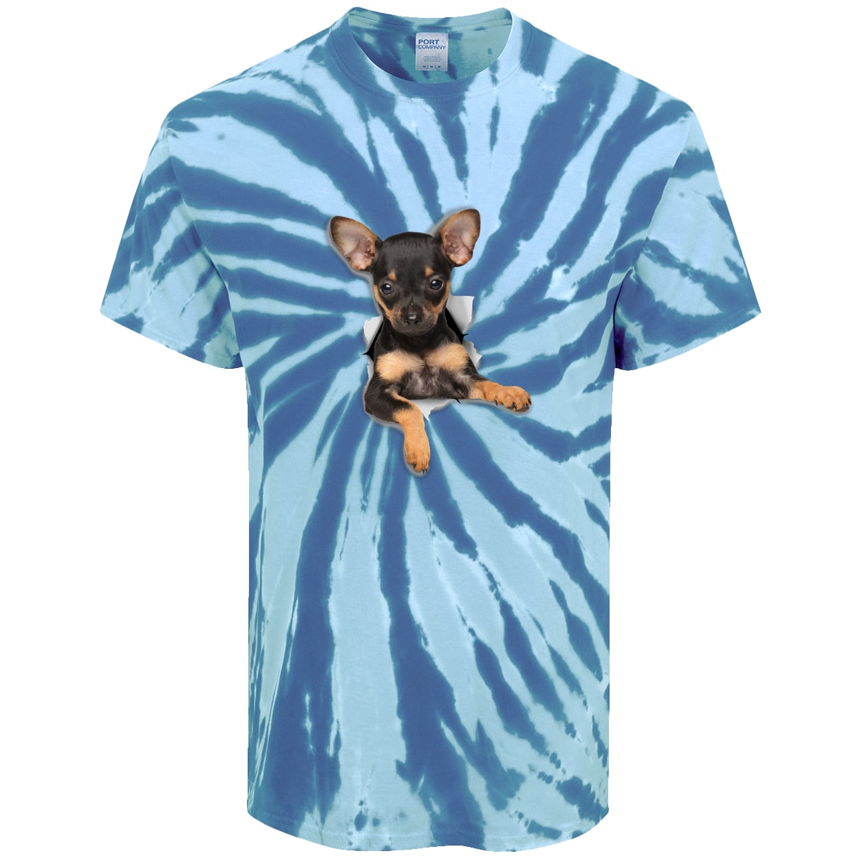 PC147 Port & Company Tie-Dye Tee - Royal