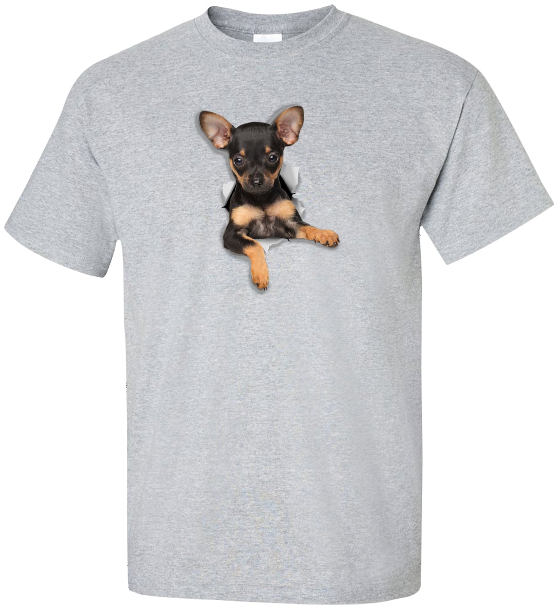 G200T Gildan Mens Tall Ultra Cotton Tee - Sport Grey