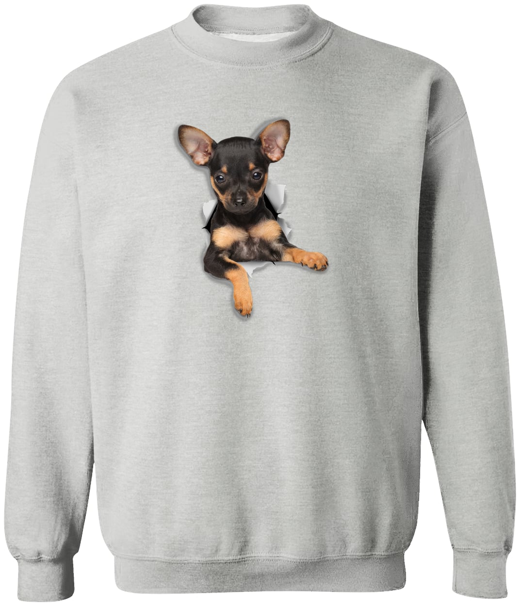 G180 Gildan Crewneck Pullover Sweatshirt - Sport Grey