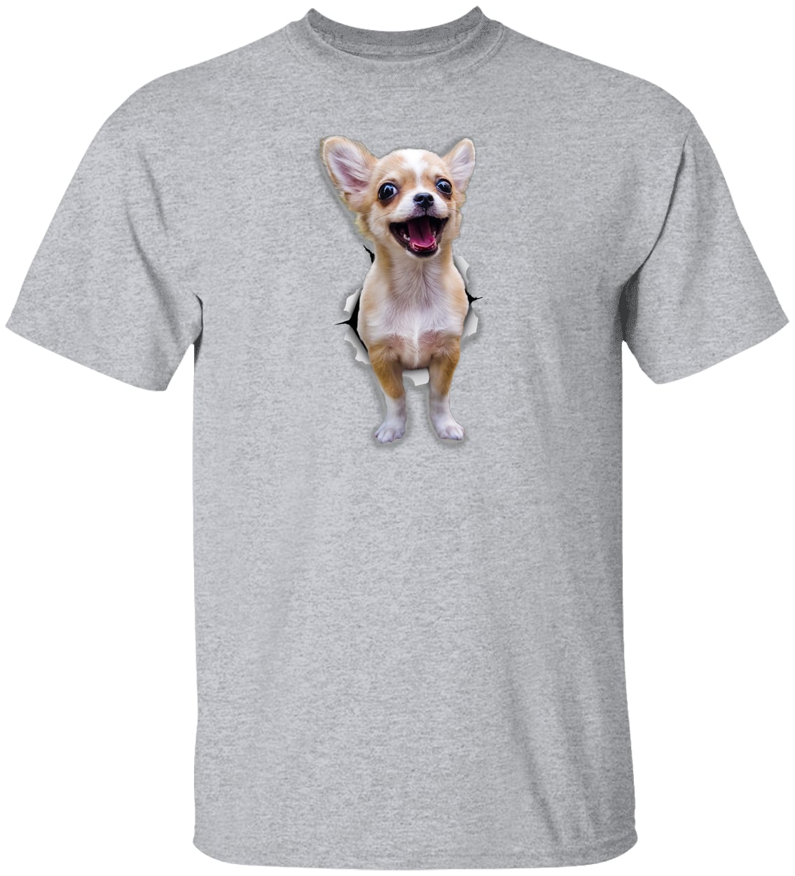 G500 Gildan 5.3 oz. T-Shirt - Sport Grey