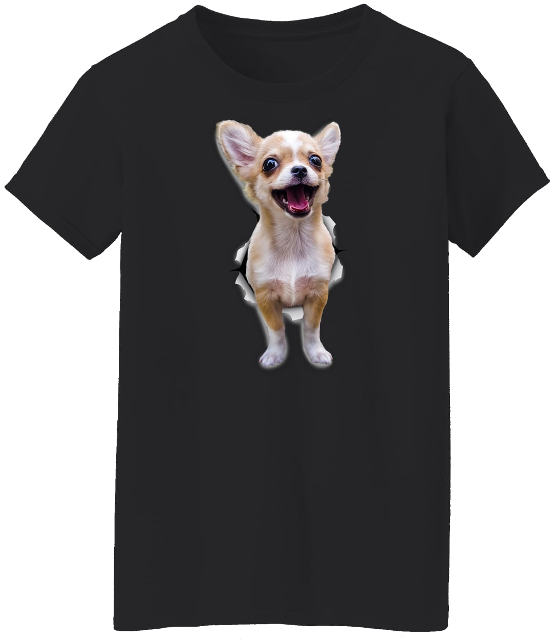 G500L Ladies' 5.3 oz. T-Shirt - Black