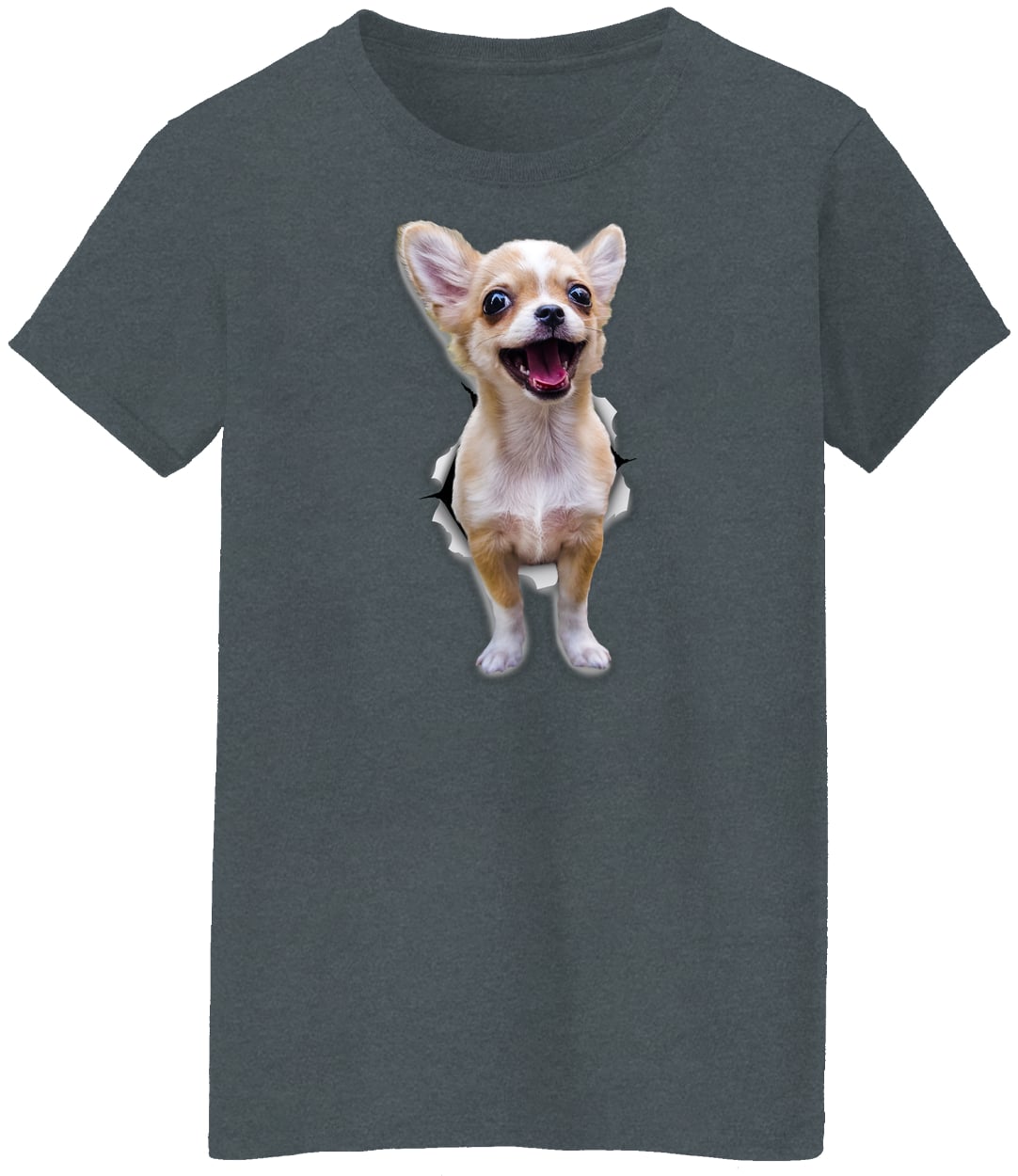 G500L Ladies' 5.3 oz. T-Shirt - Dark Heather