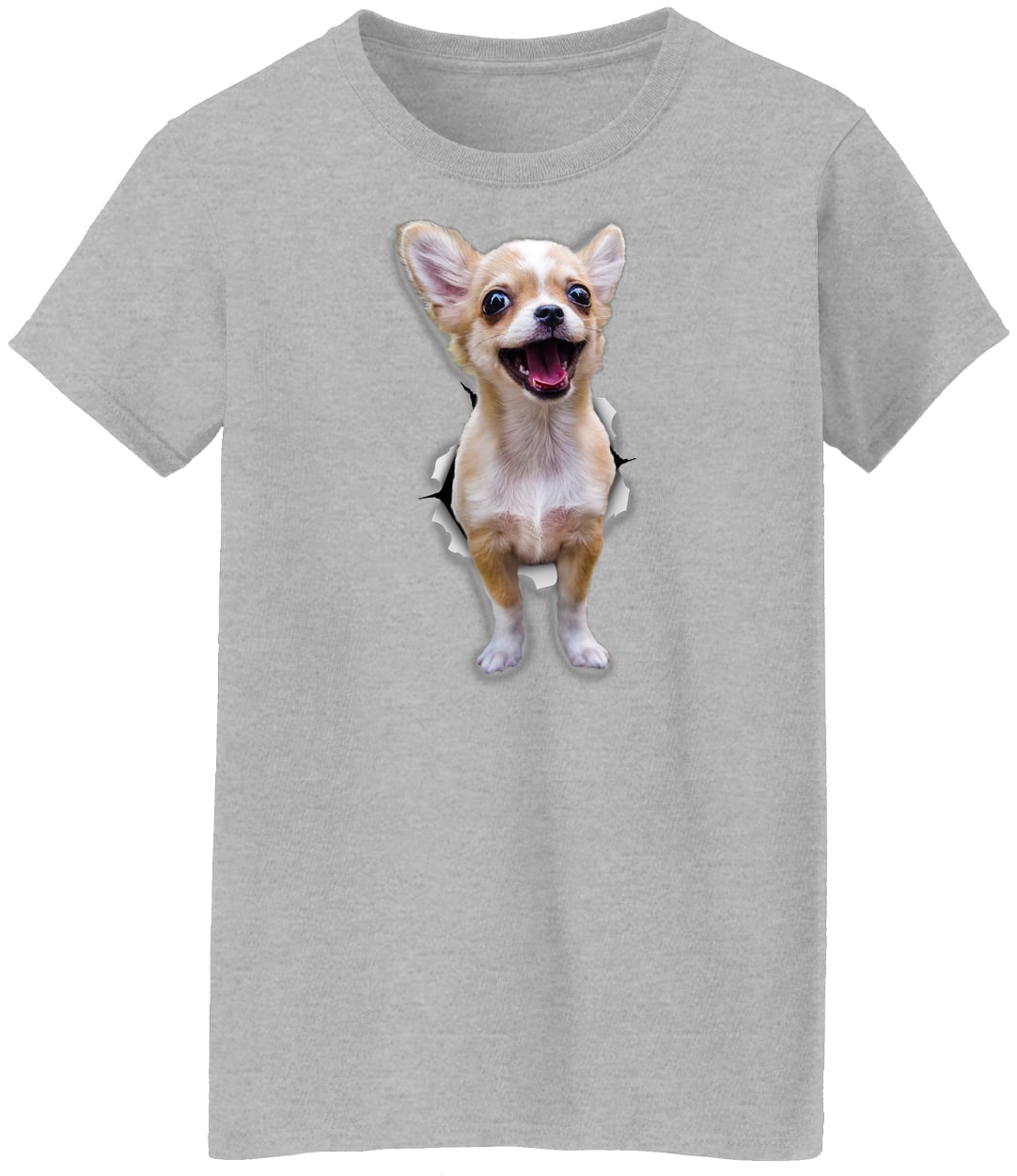 G500L Ladies' 5.3 oz. T-Shirt - Sport Grey