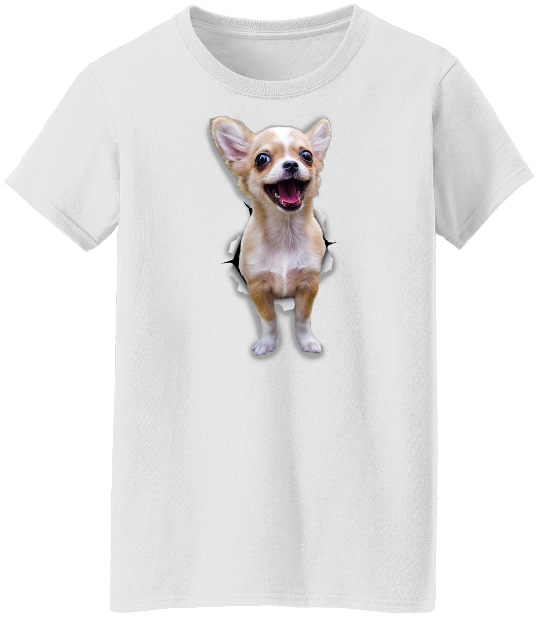 G500L Ladies' 5.3 oz. T-Shirt - White