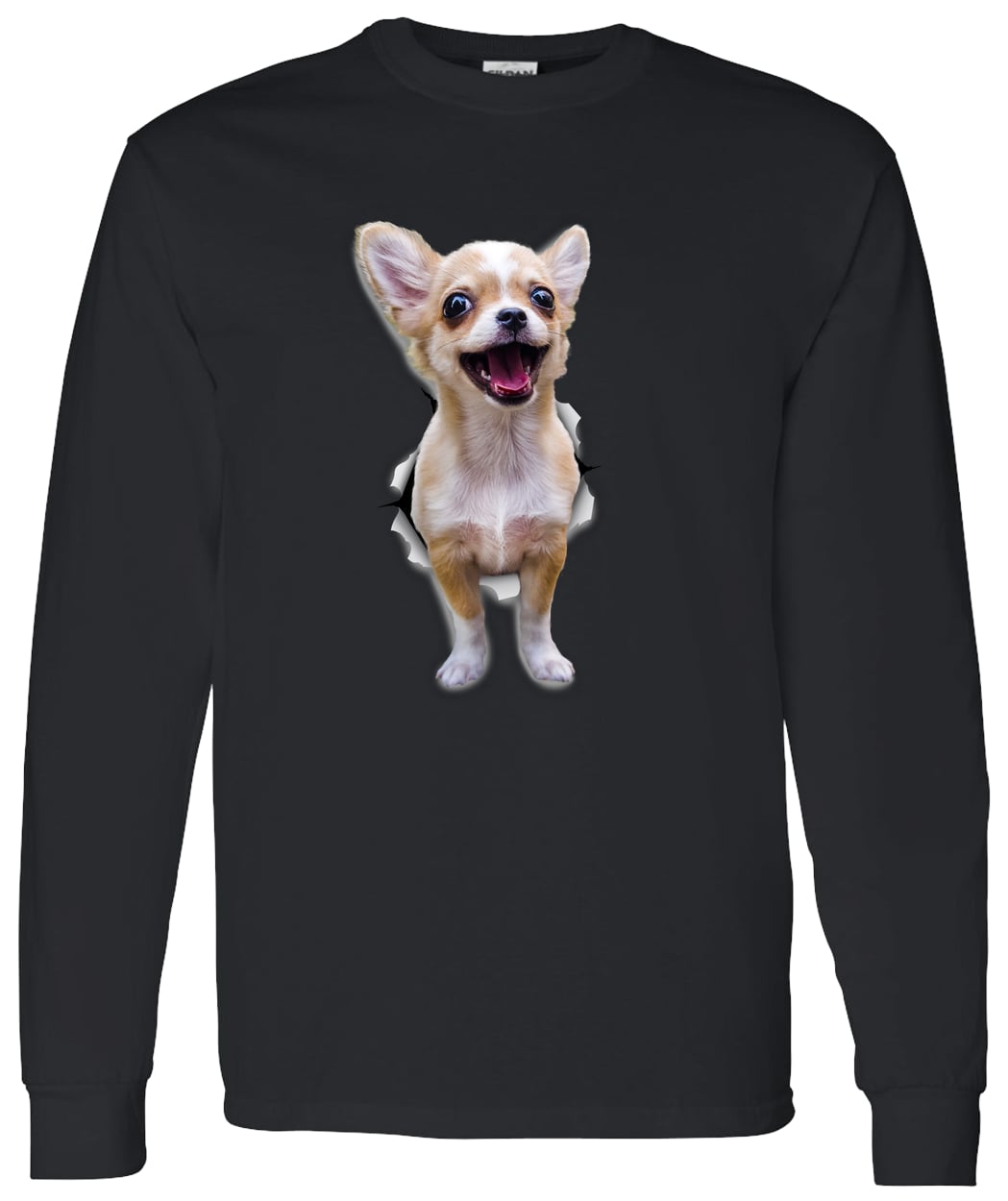 G540 LS T-Shirt 5.3 oz. - Black