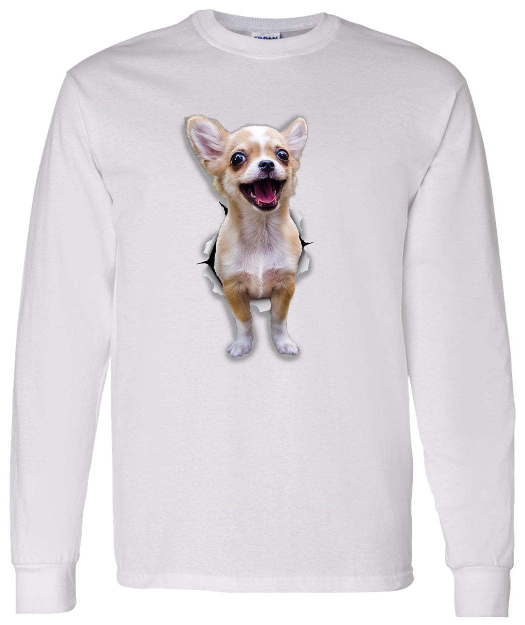 G540 LS T-Shirt 5.3 oz. - White