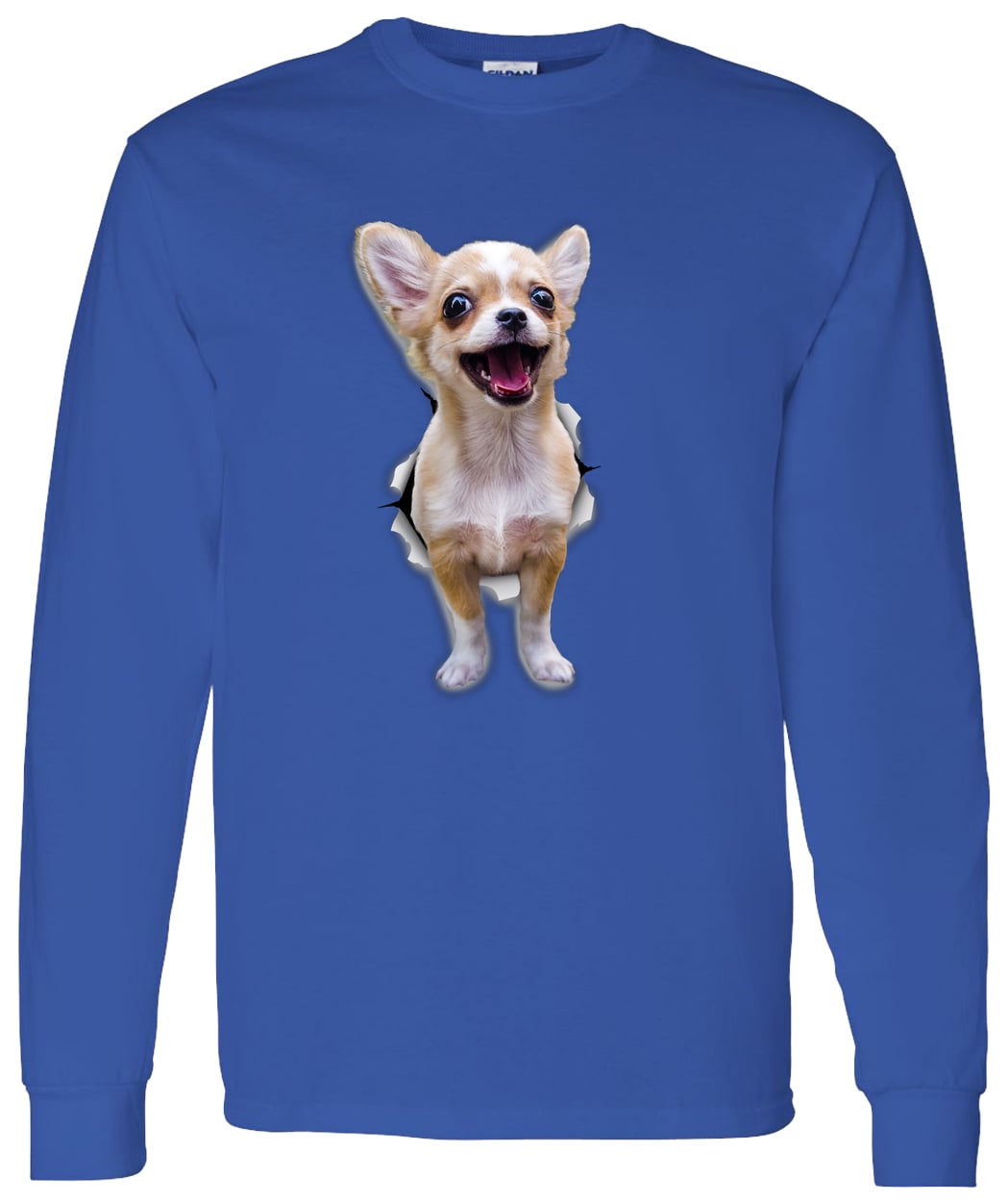 G540 LS T-Shirt 5.3 oz. - Royal