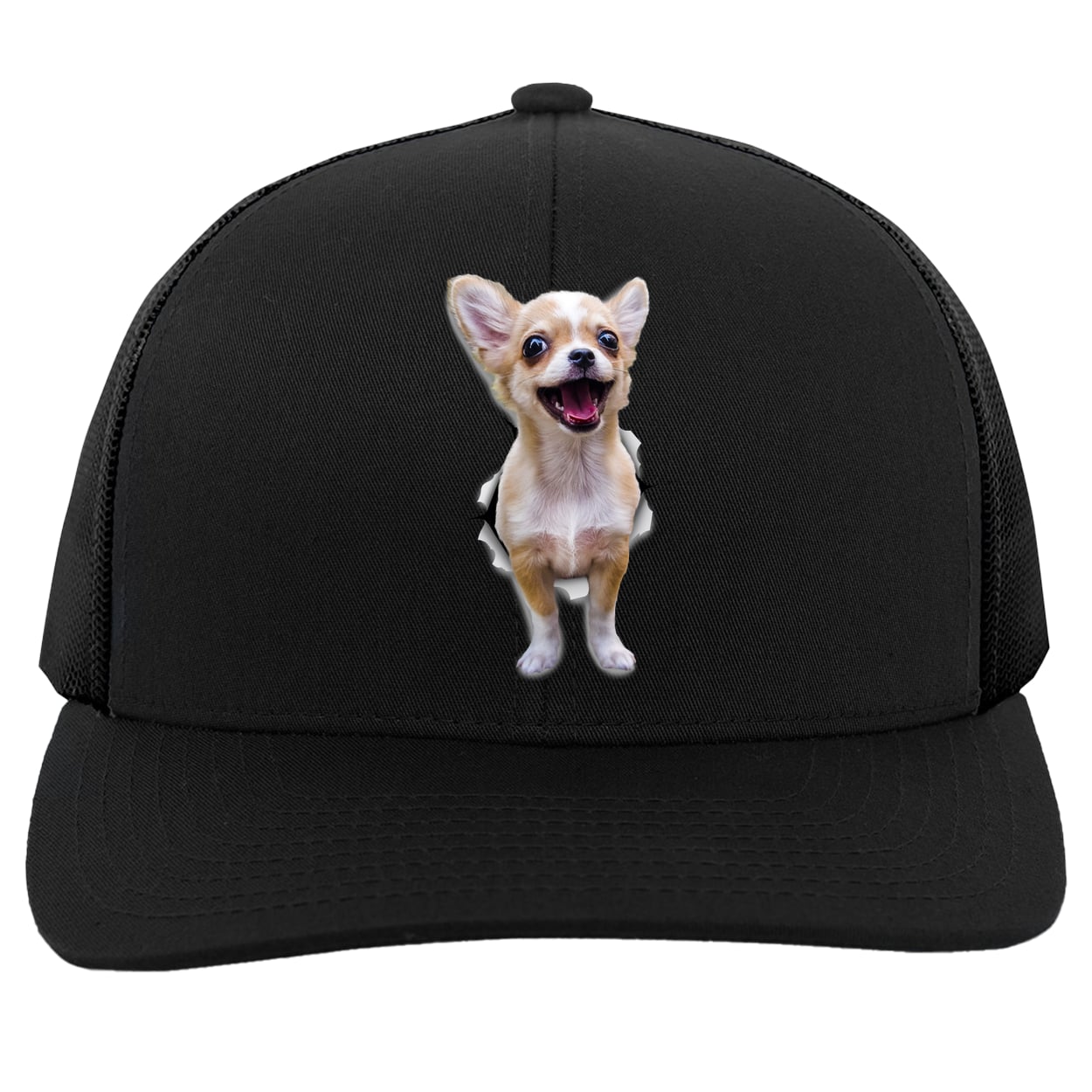 104C Trucker Snap Back - Black