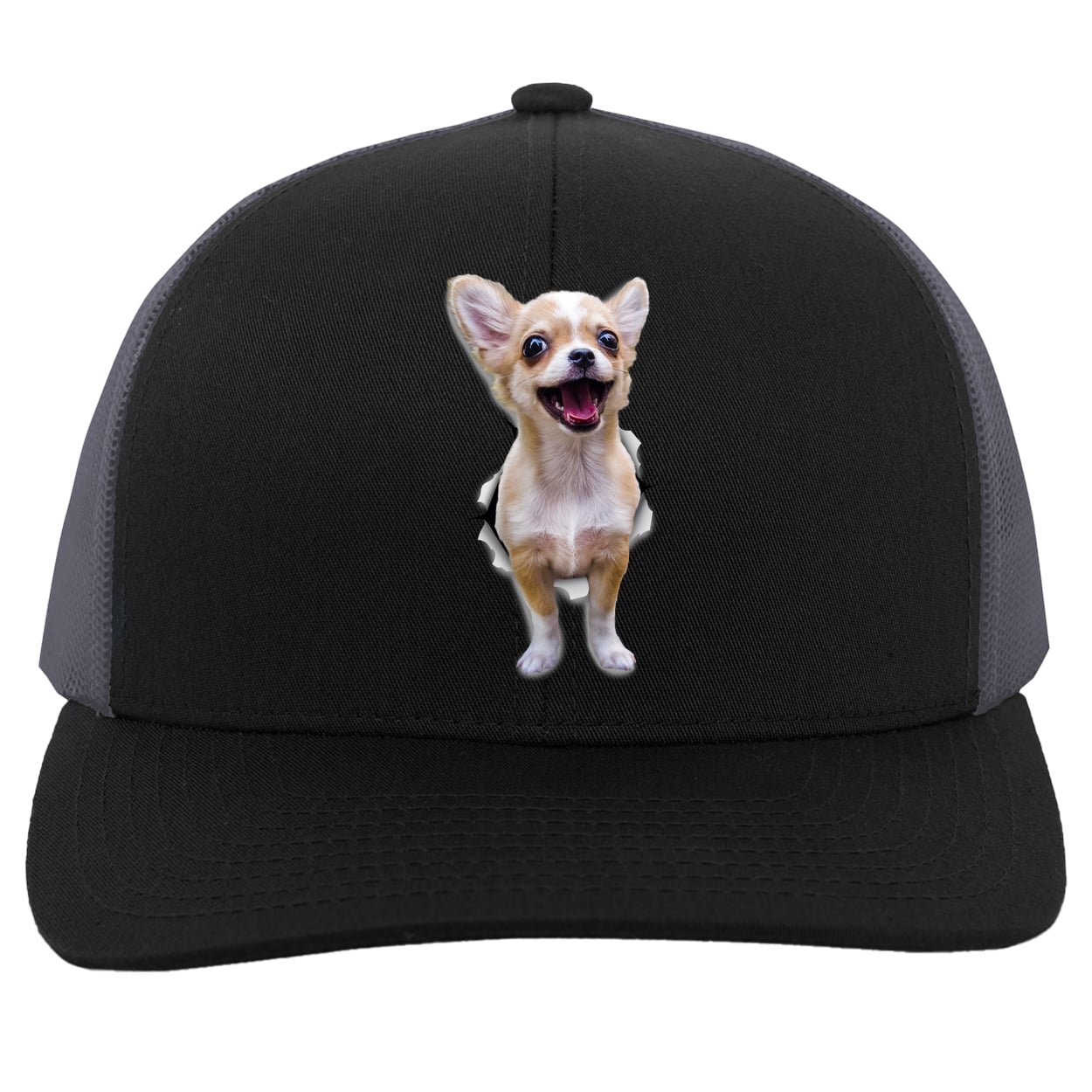 104C Trucker Snap Back - Black/Graphite