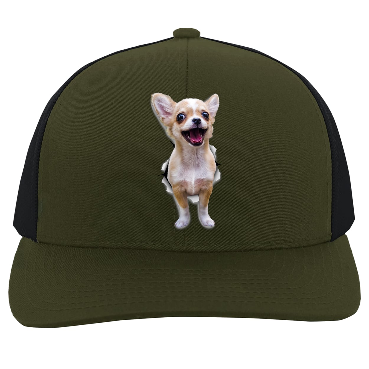 104C Trucker Snap Back - Moss/Charcoal