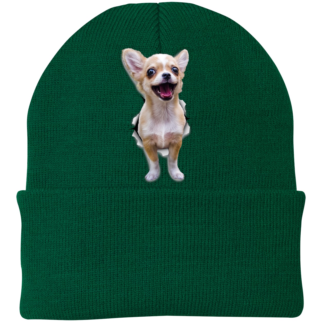 CP90 Port & Company Knit Beanie - Athletic Green