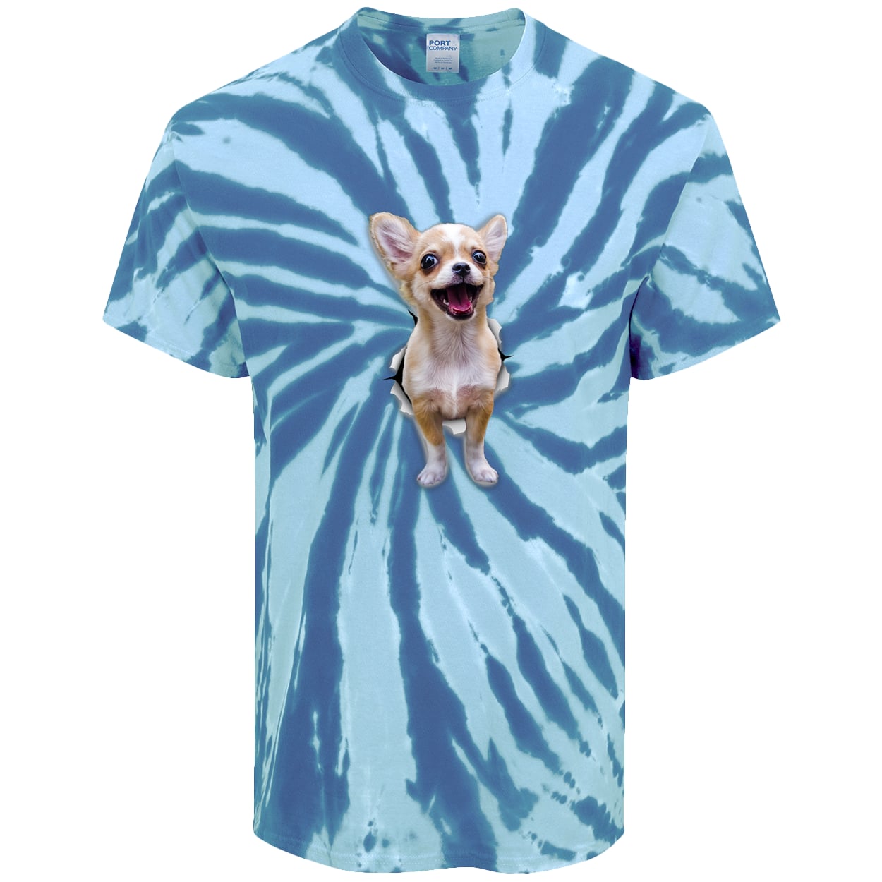 PC147 Port & Company Tie-Dye Tee - Royal