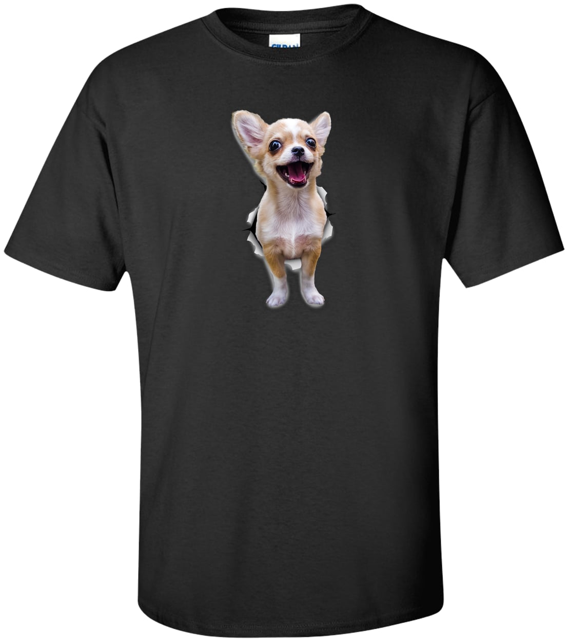 G200T Gildan Mens Tall Ultra Cotton Tee - Black