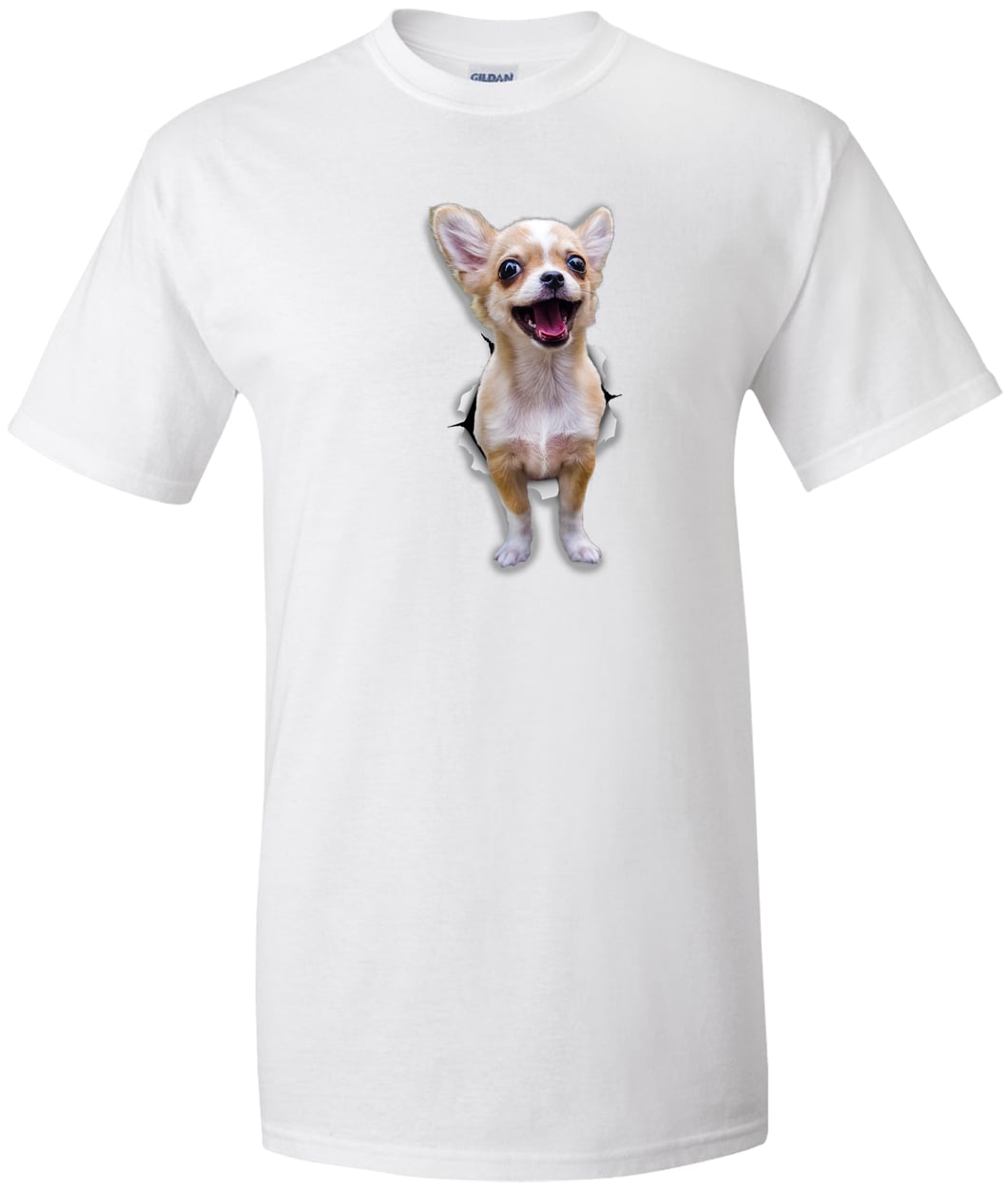 G200T Gildan Mens Tall Ultra Cotton Tee - White
