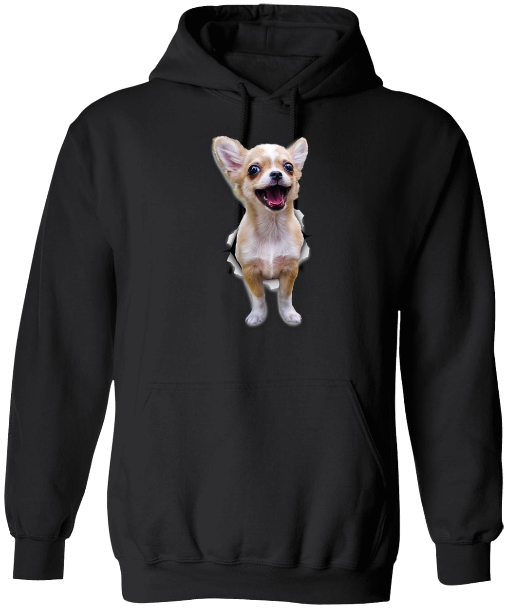 G185 Gildan Pullover Hoodie - Black