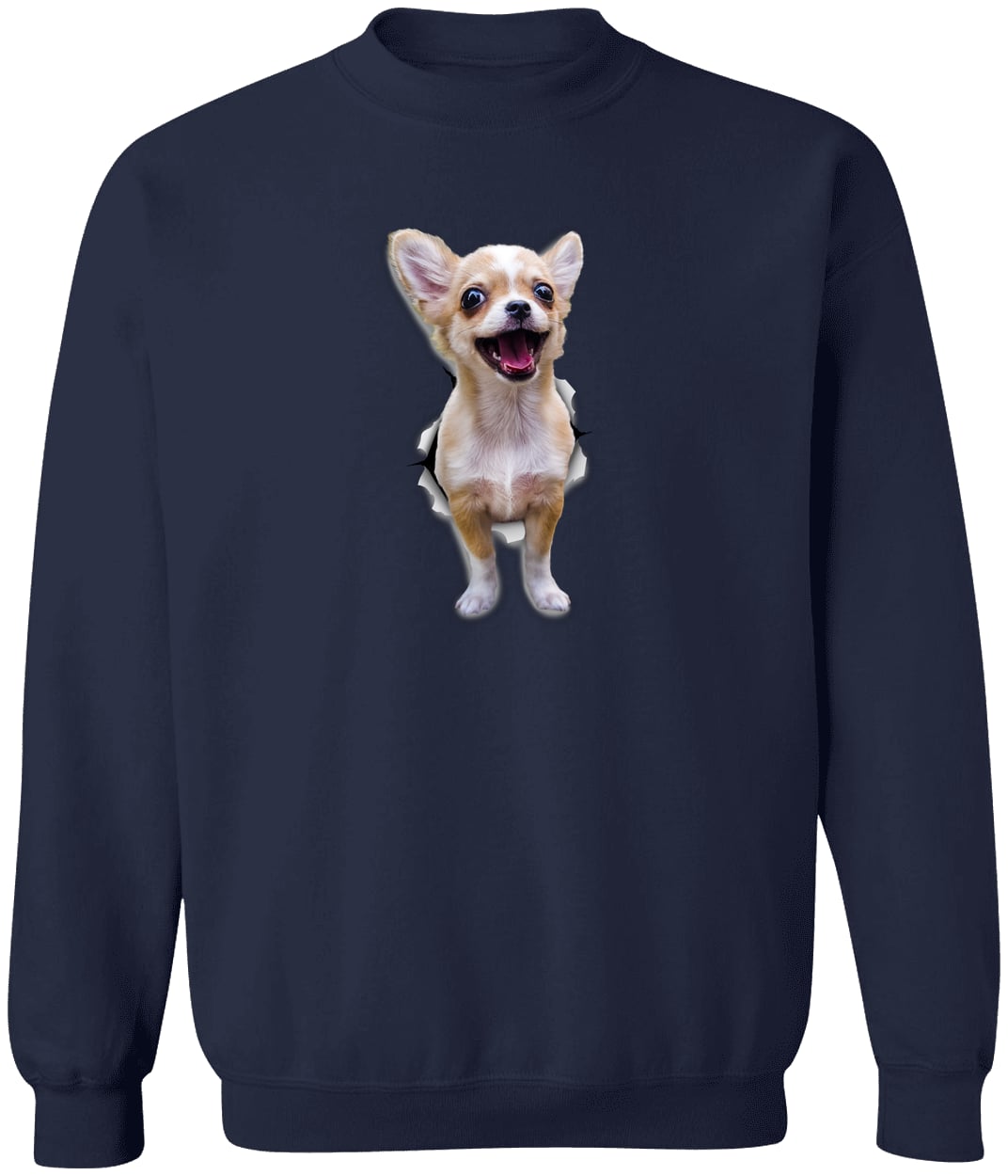 G180 Gildan Crewneck Pullover Sweatshirt - Navy