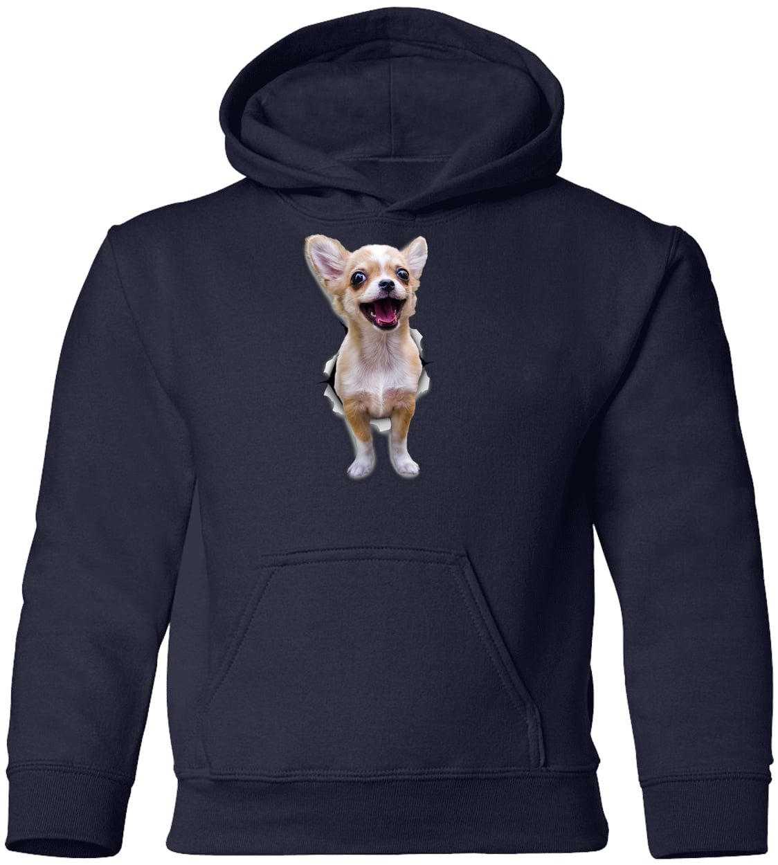 G185B Gildan Youth Pullover Hoodie - Navy