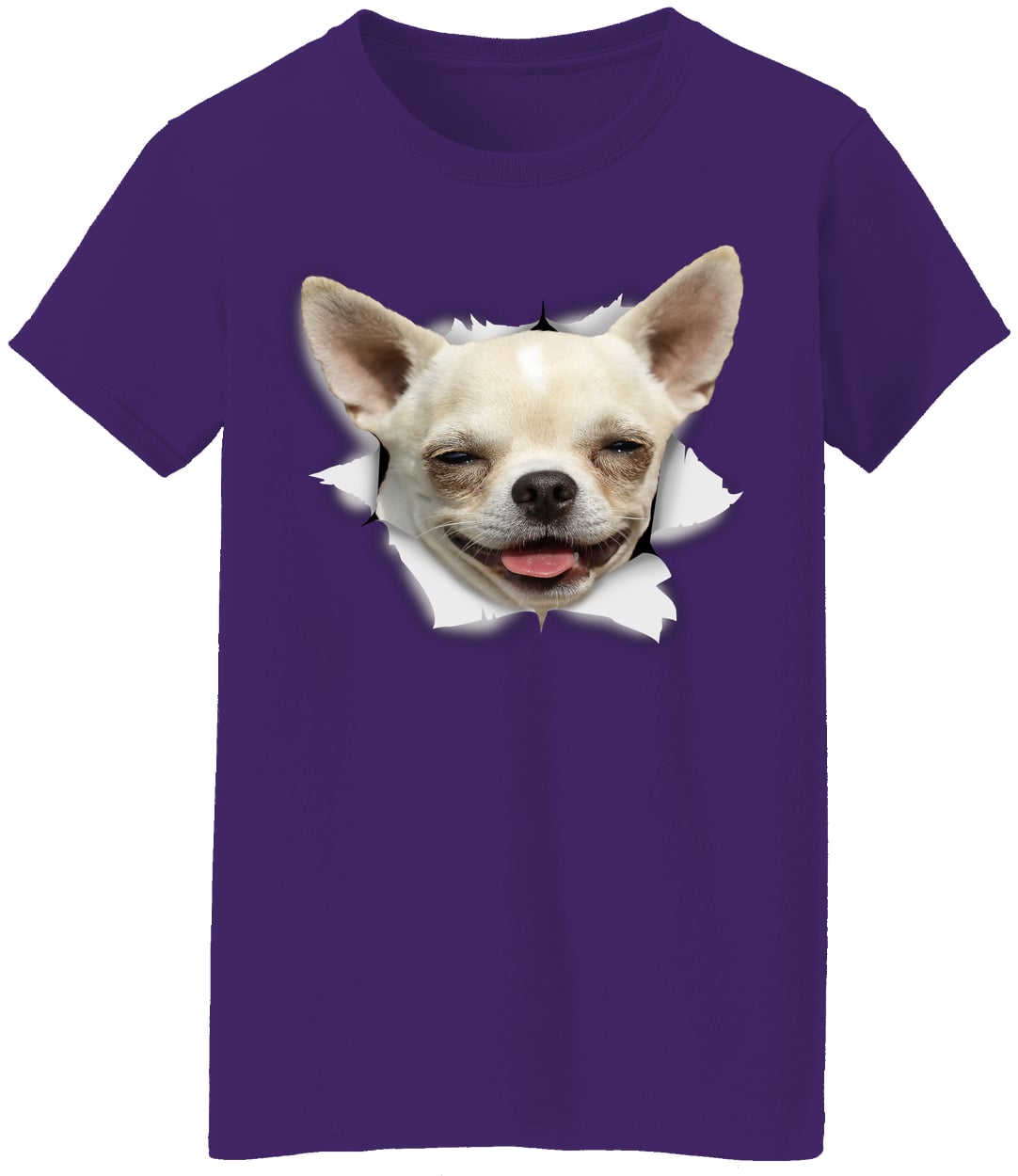 G500L Ladies' 5.3 oz. T-Shirt - Purple