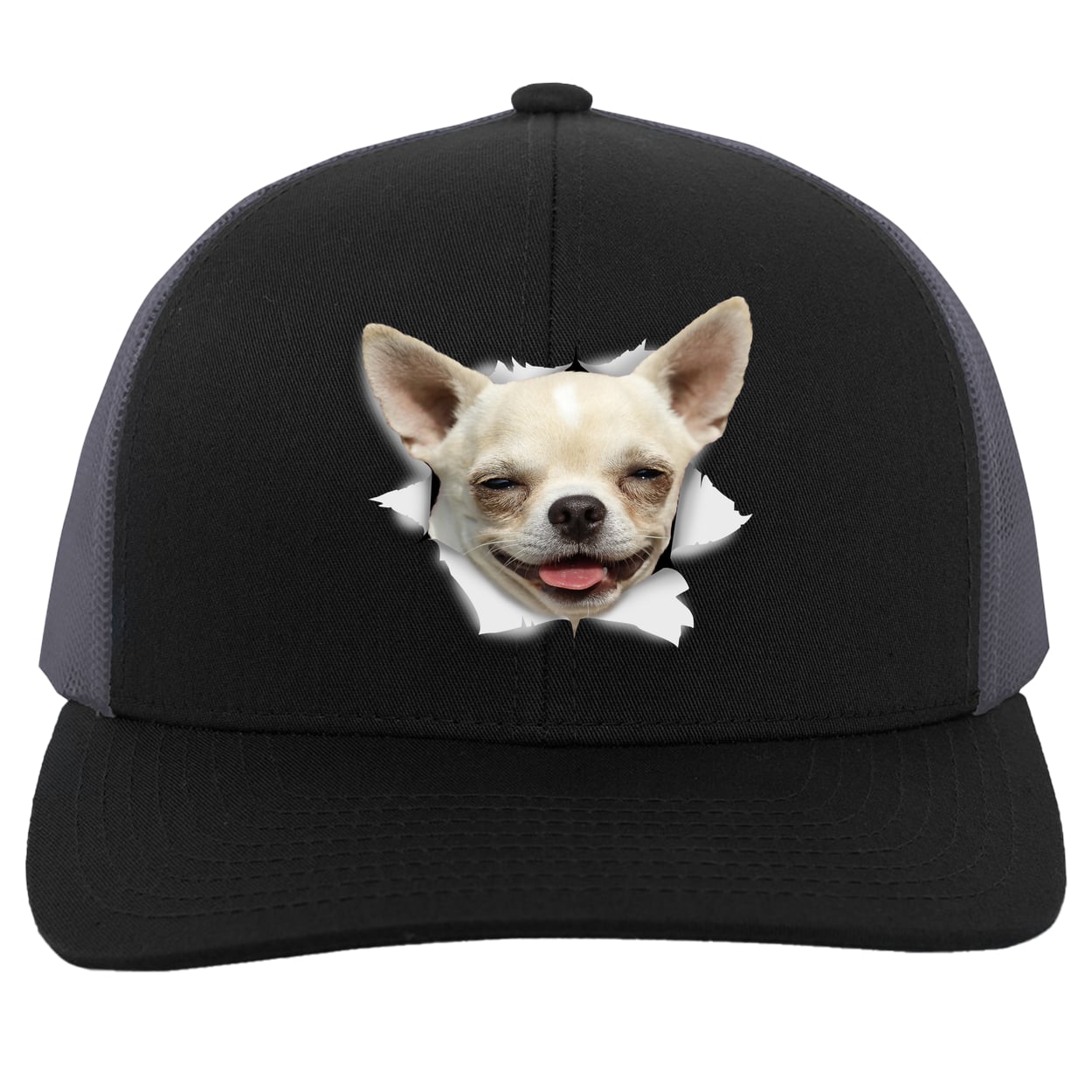104C Trucker Snap Back - Black/Graphite