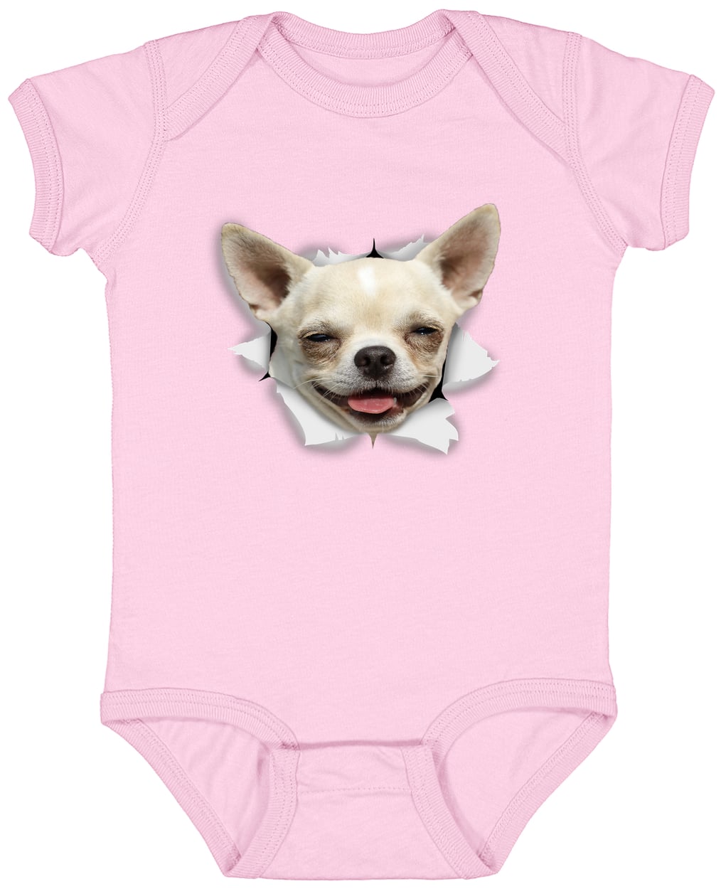 4424 Infant Fine Jersey Bodysuit - Pink