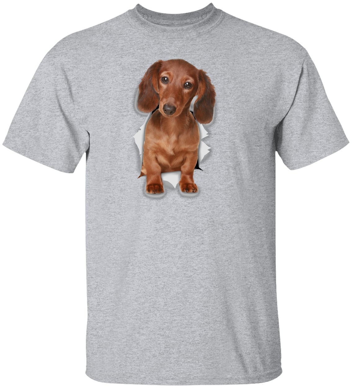 G500 Gildan 5.3 oz. T-Shirt - Sport Grey