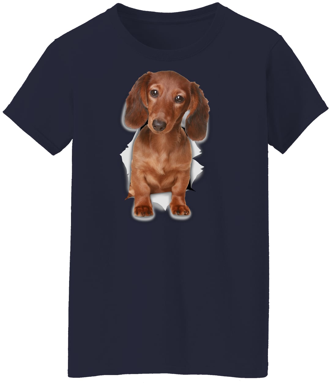 G500L Ladies' 5.3 oz. T-Shirt - Navy