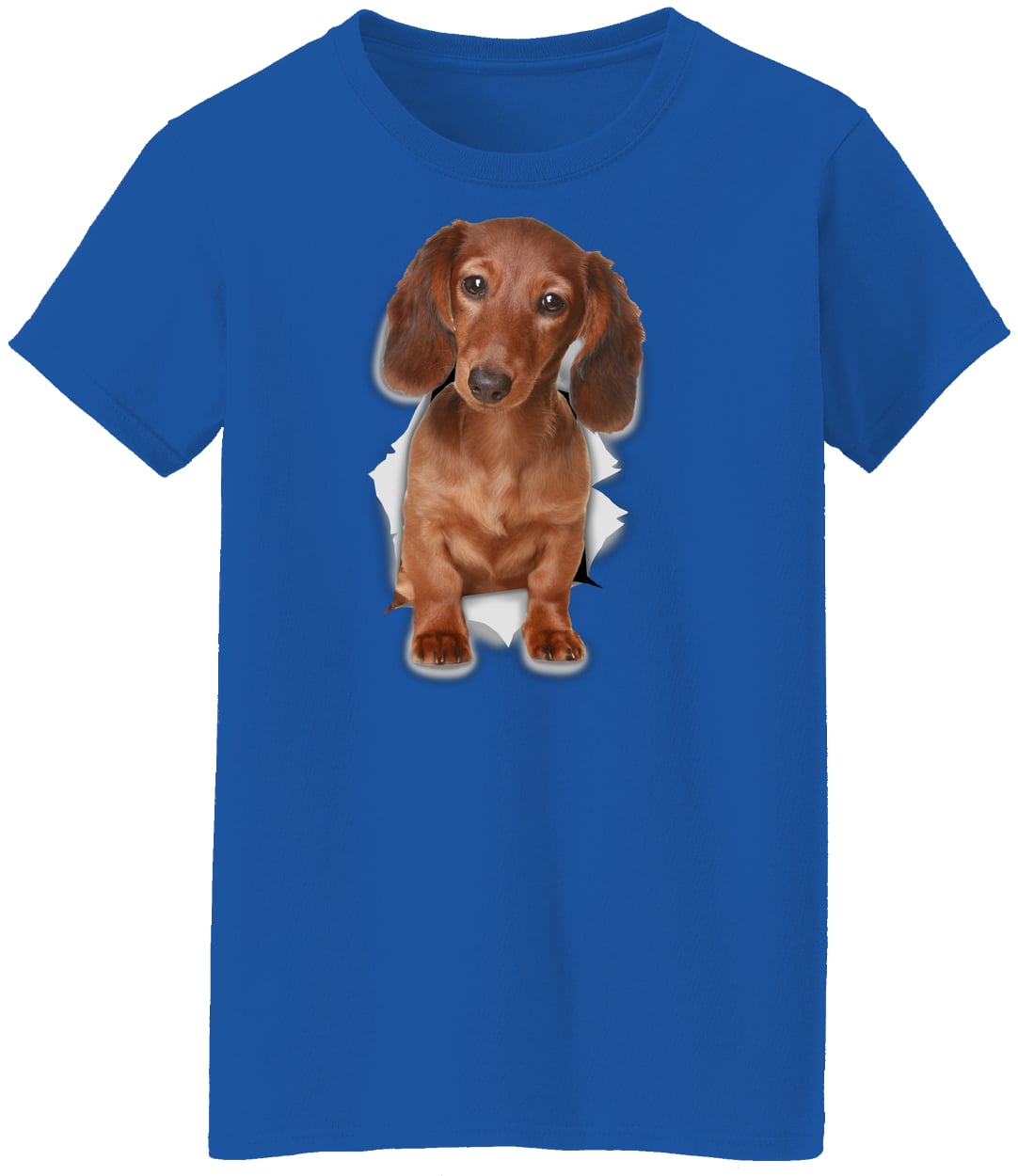 G500L Ladies' 5.3 oz. T-Shirt - Royal