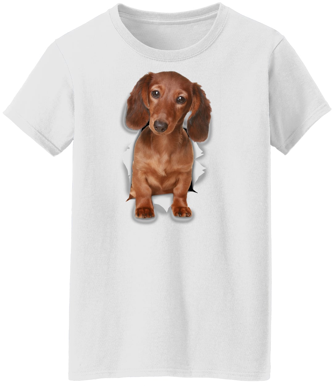 G500L Ladies' 5.3 oz. T-Shirt - White