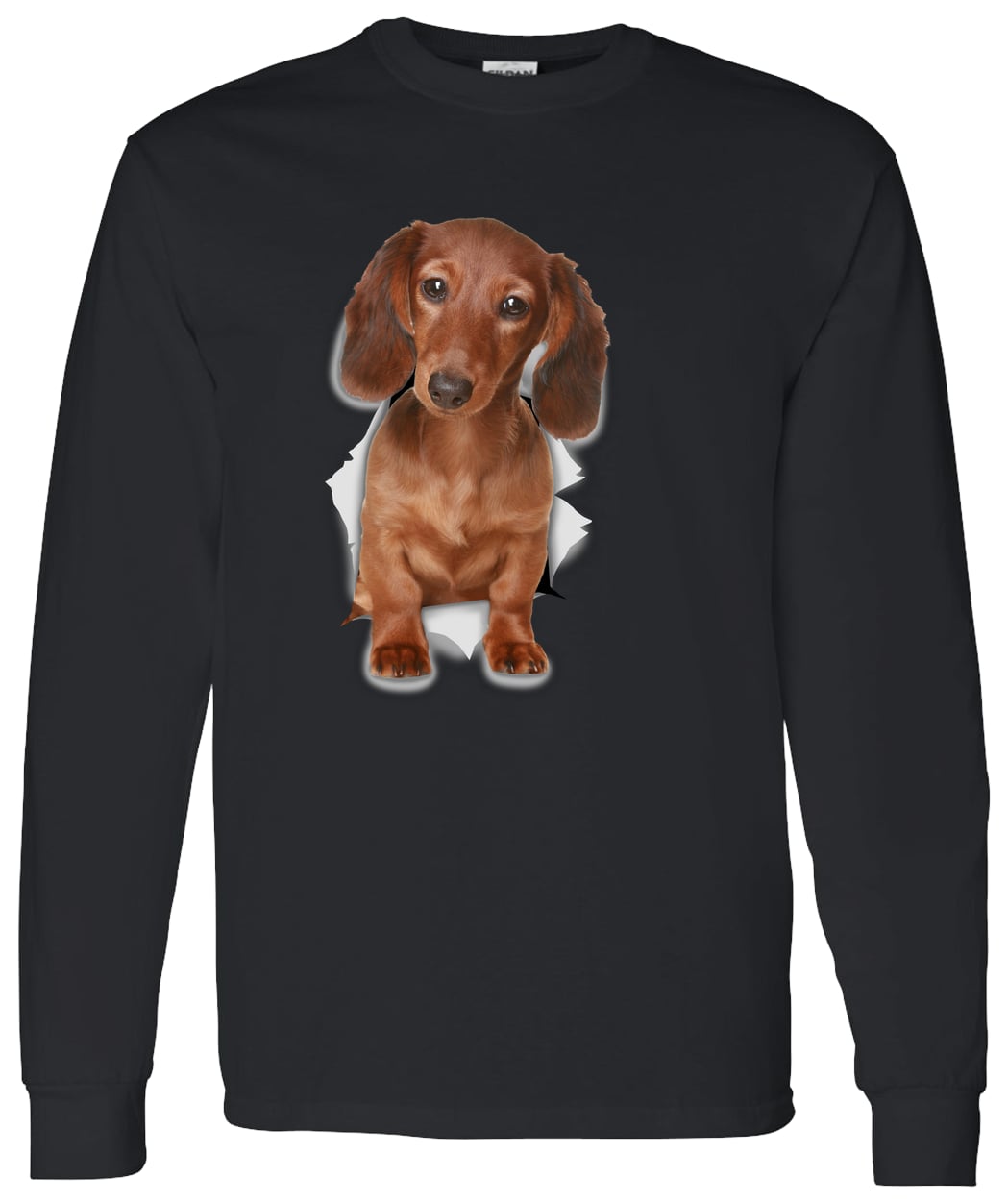 G540 LS T-Shirt 5.3 oz. - Black