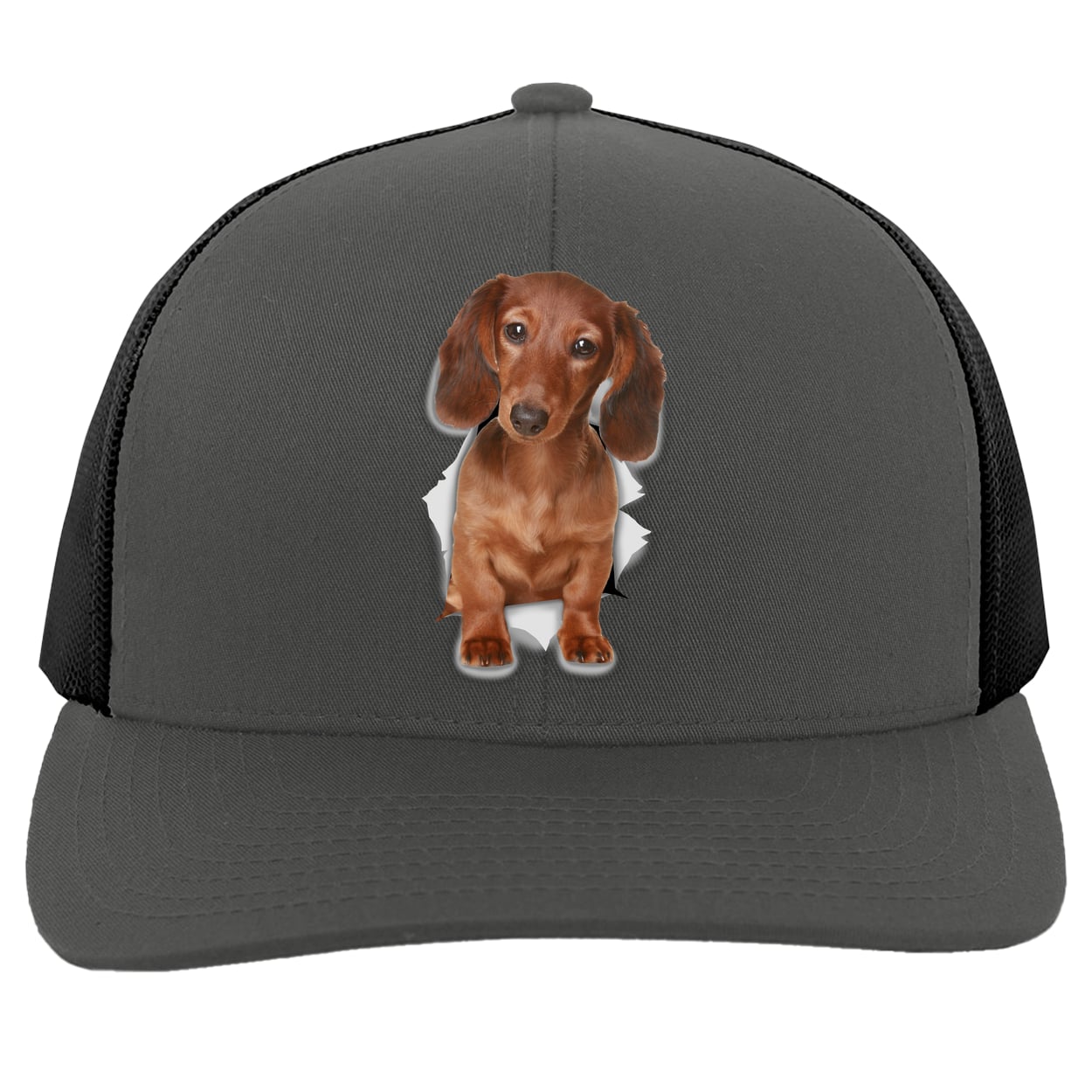104C Trucker Snap Back - Graphite/Black