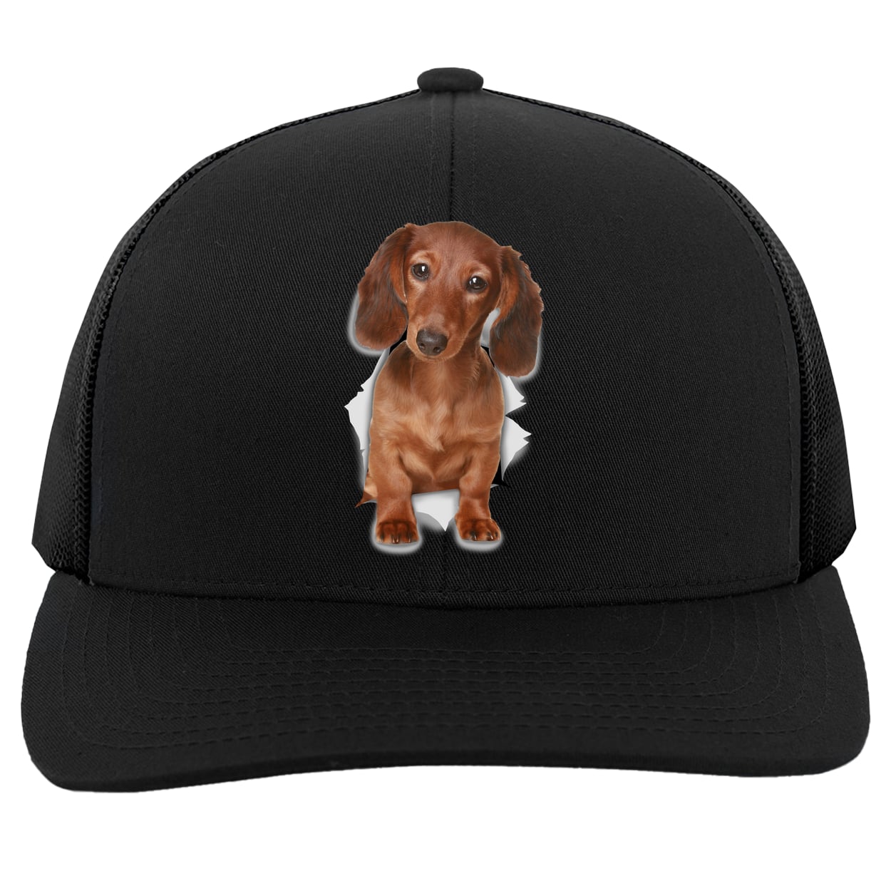 104C Trucker Snap Back - Black
