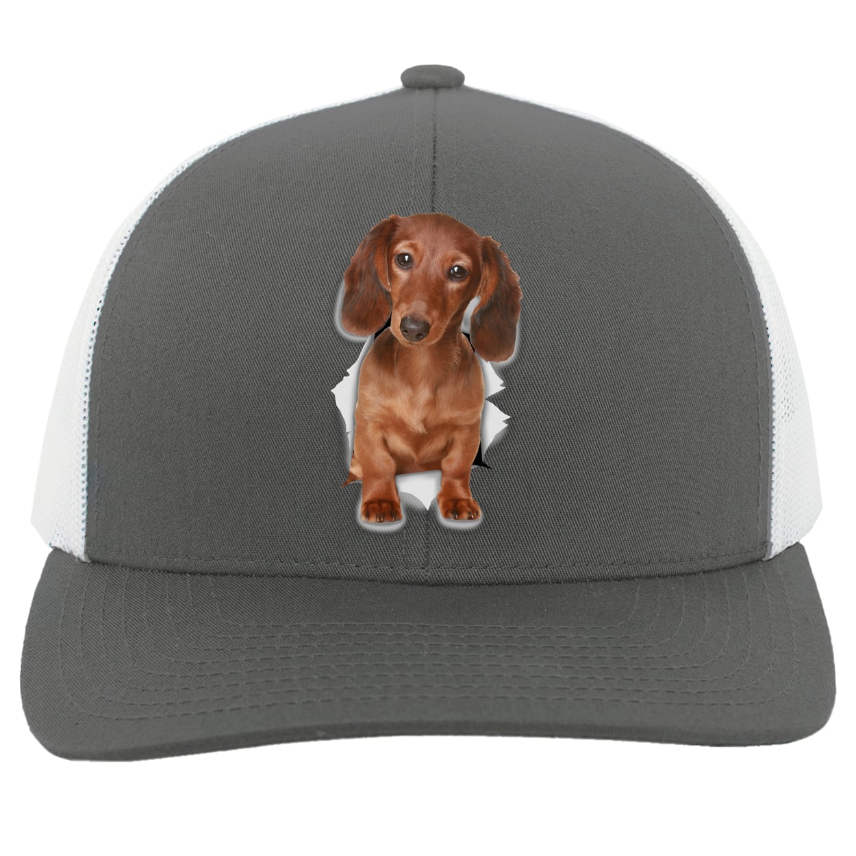 104C Trucker Snap Back - Graphite/White
